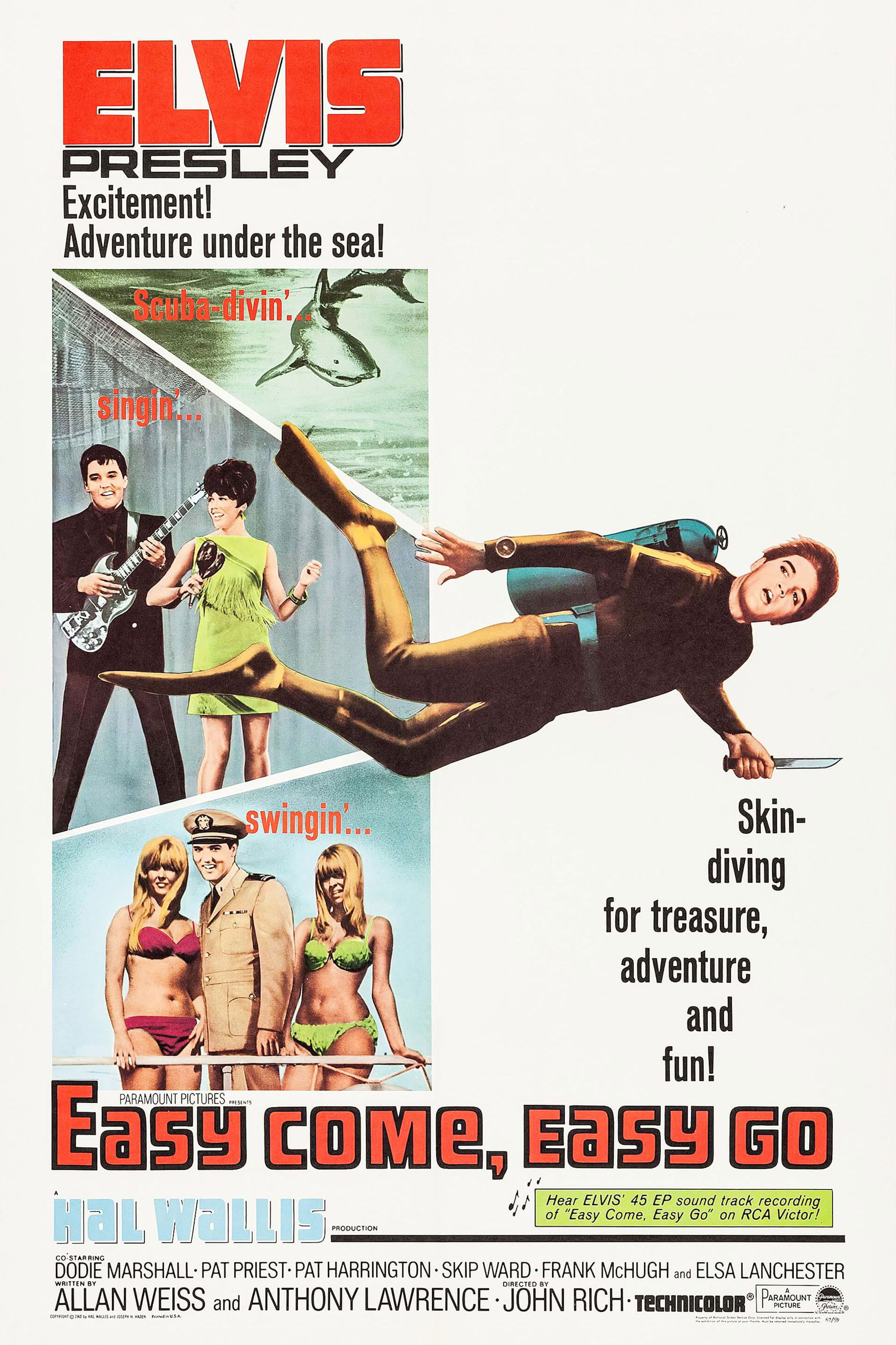 Easy Come Easy Go 1967 Posters The Movie Database TMDB Easy Come Easy Go 1967 Posters The Movie Database TMDB