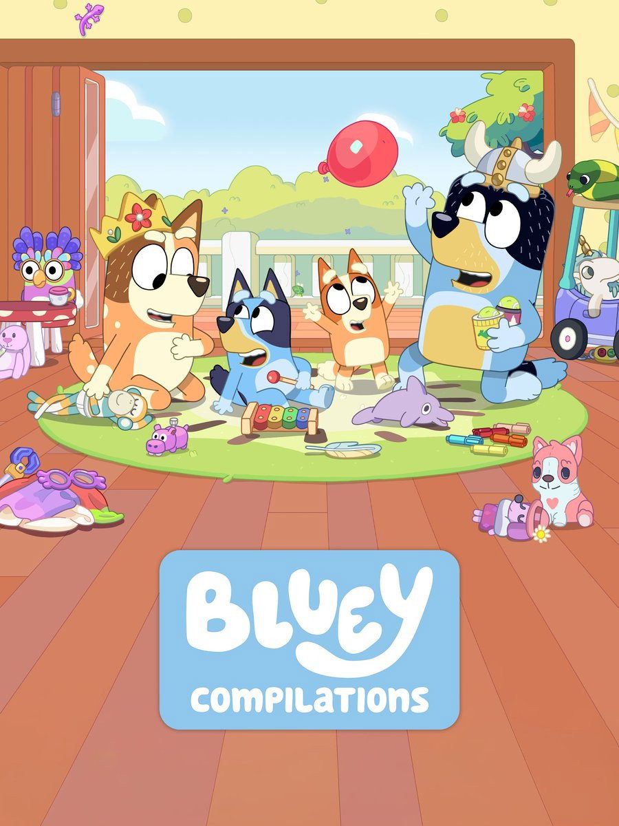 poster tv Bluey Compilations