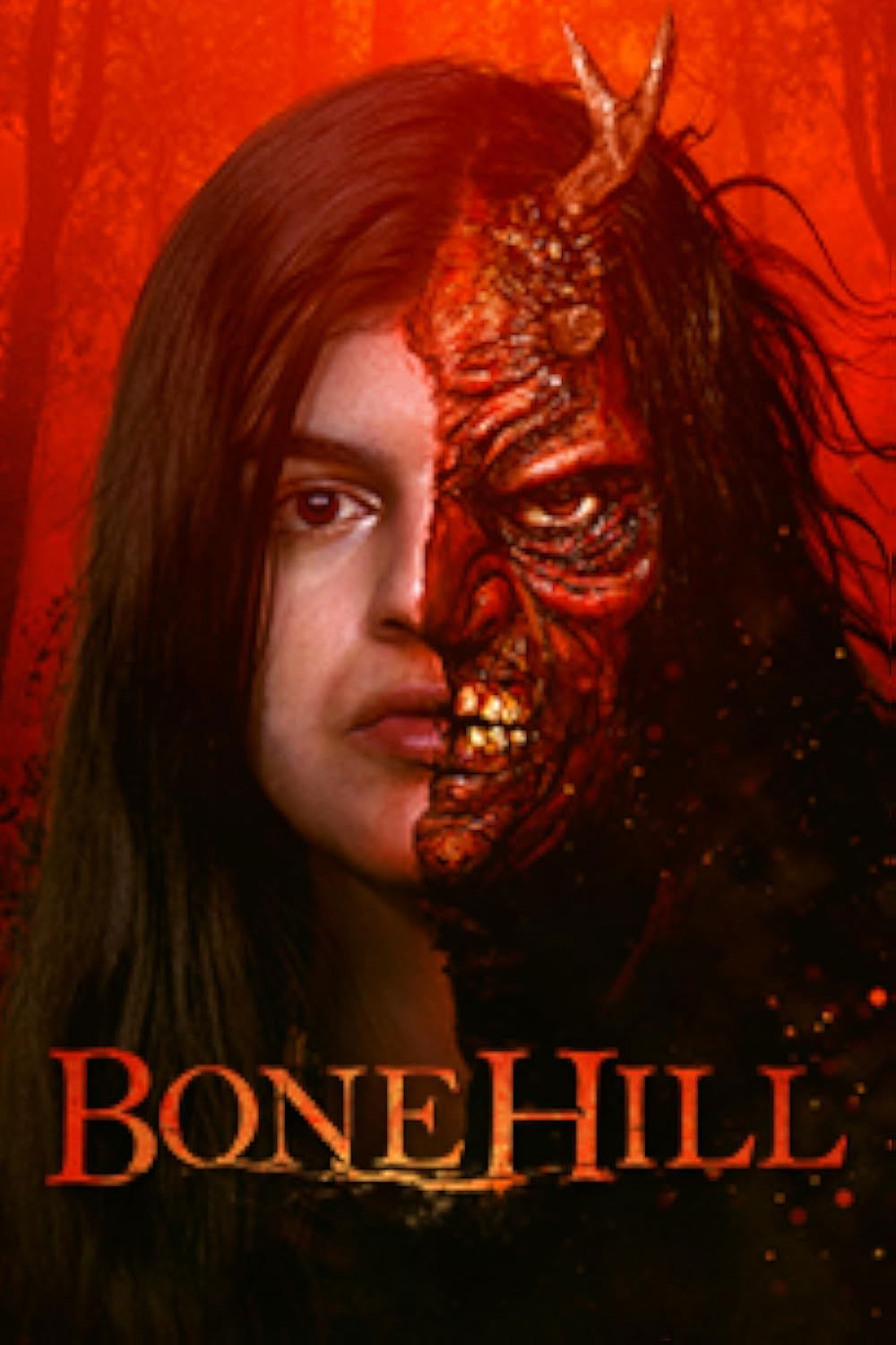 Plakat, der markedsfører Bone Hill