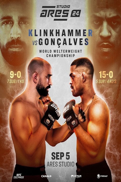 ARES 24 Studio: Klinkhammer vs. Goncalves ARES 24 Studio: Klinkhammer vs. Goncalves