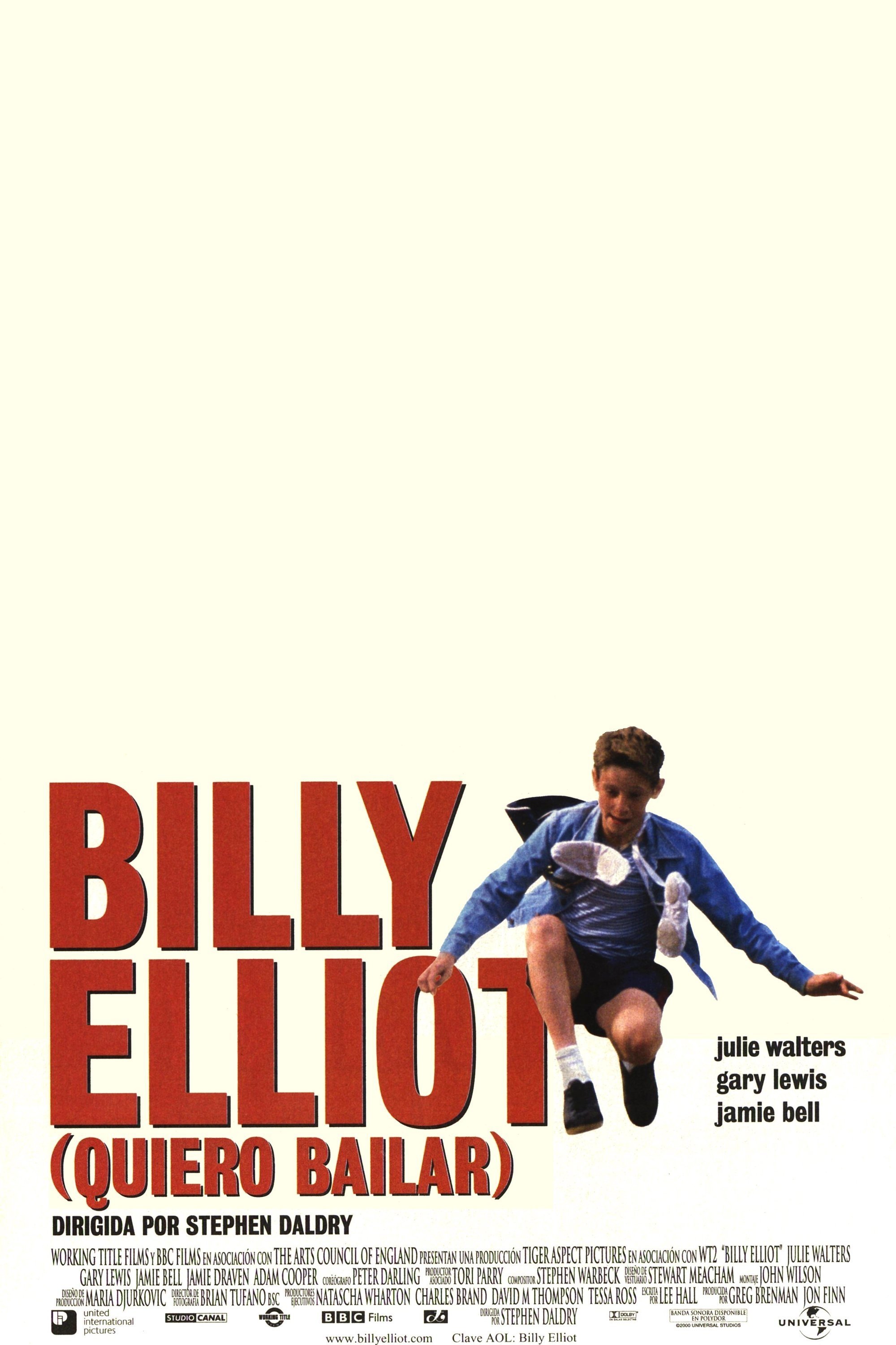 Póster Billy Elliot (Quiero bailar)