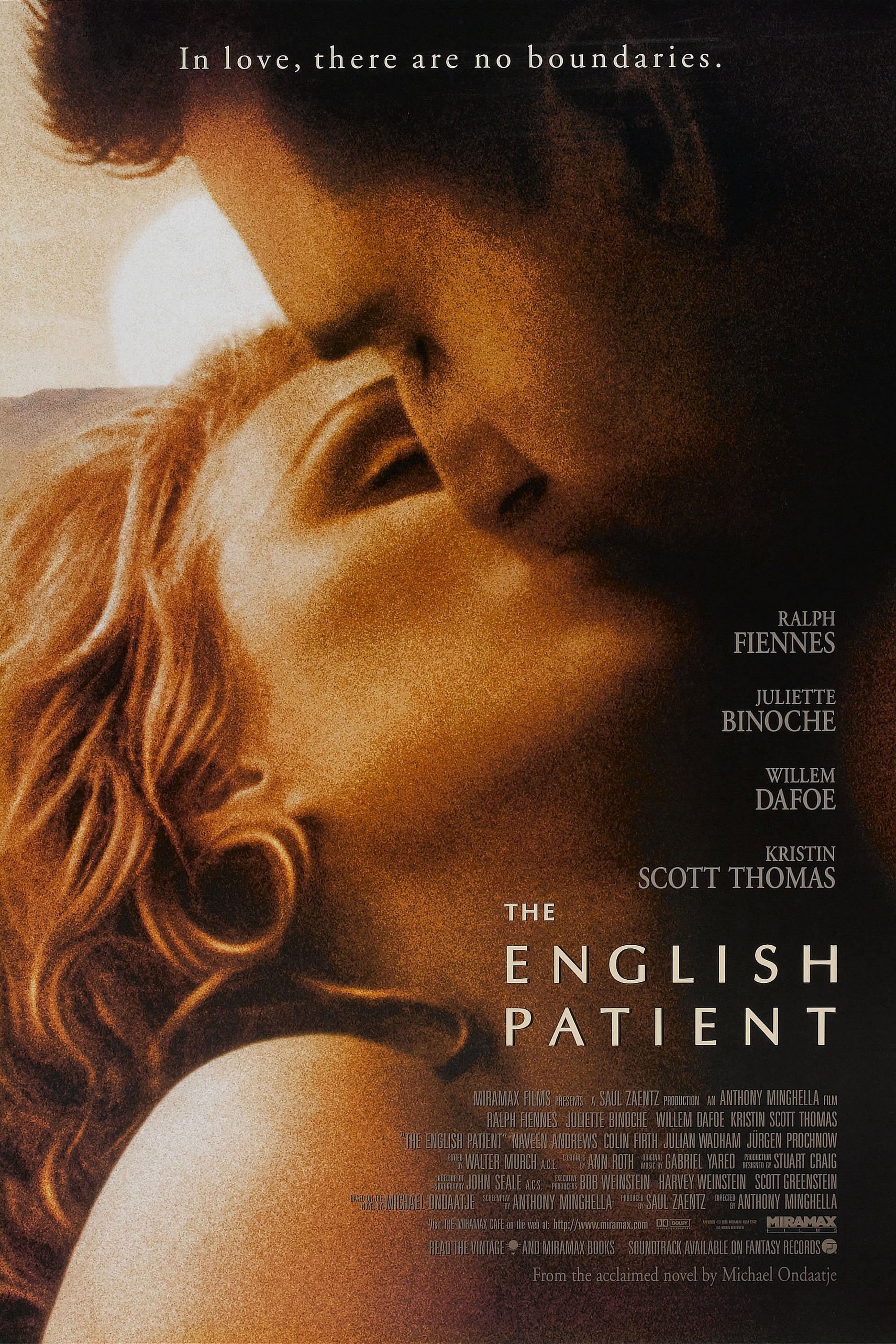 The English Patient Movie poster