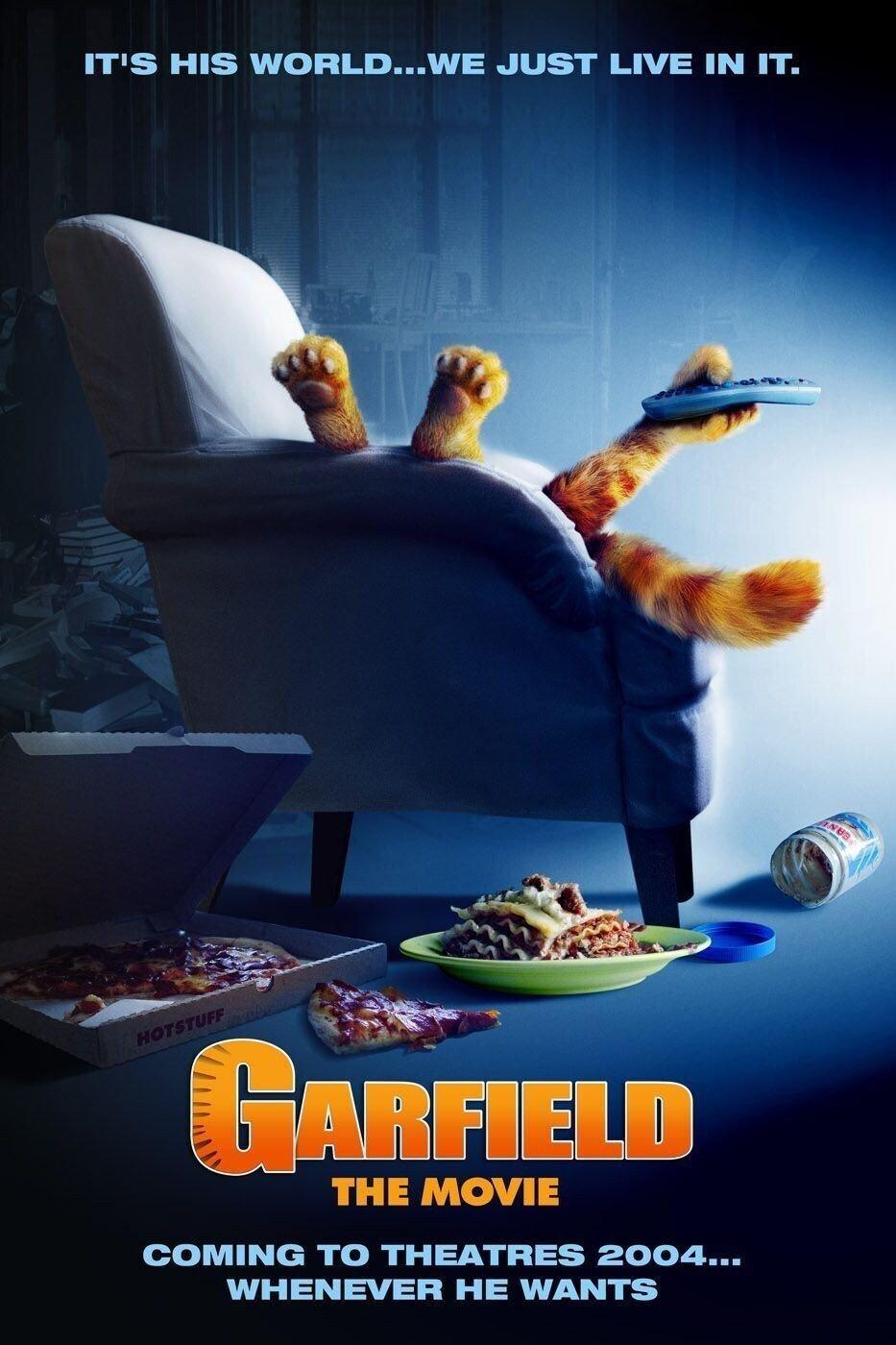 Garfield Movie poster