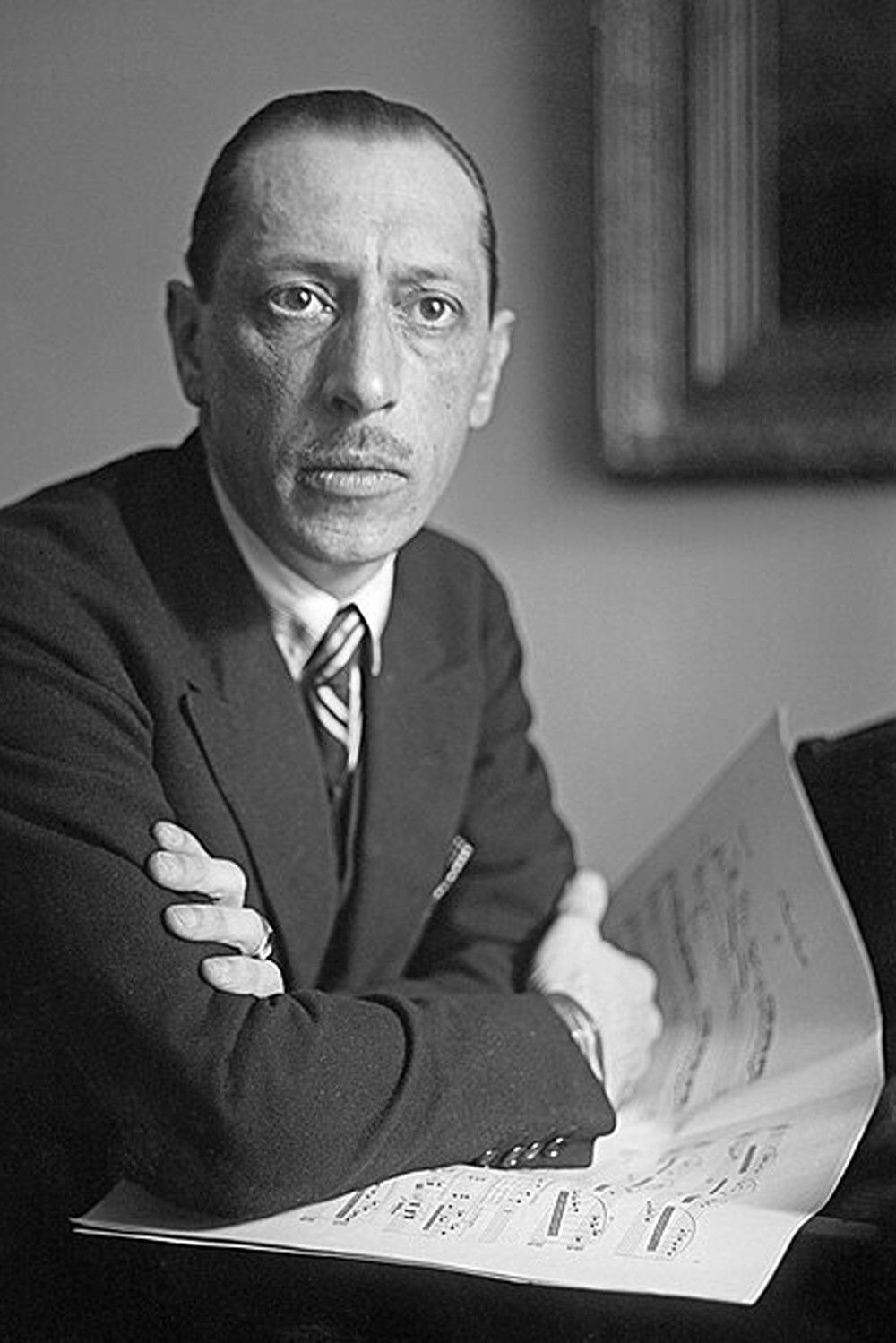 et billede af Igor Stravinsky