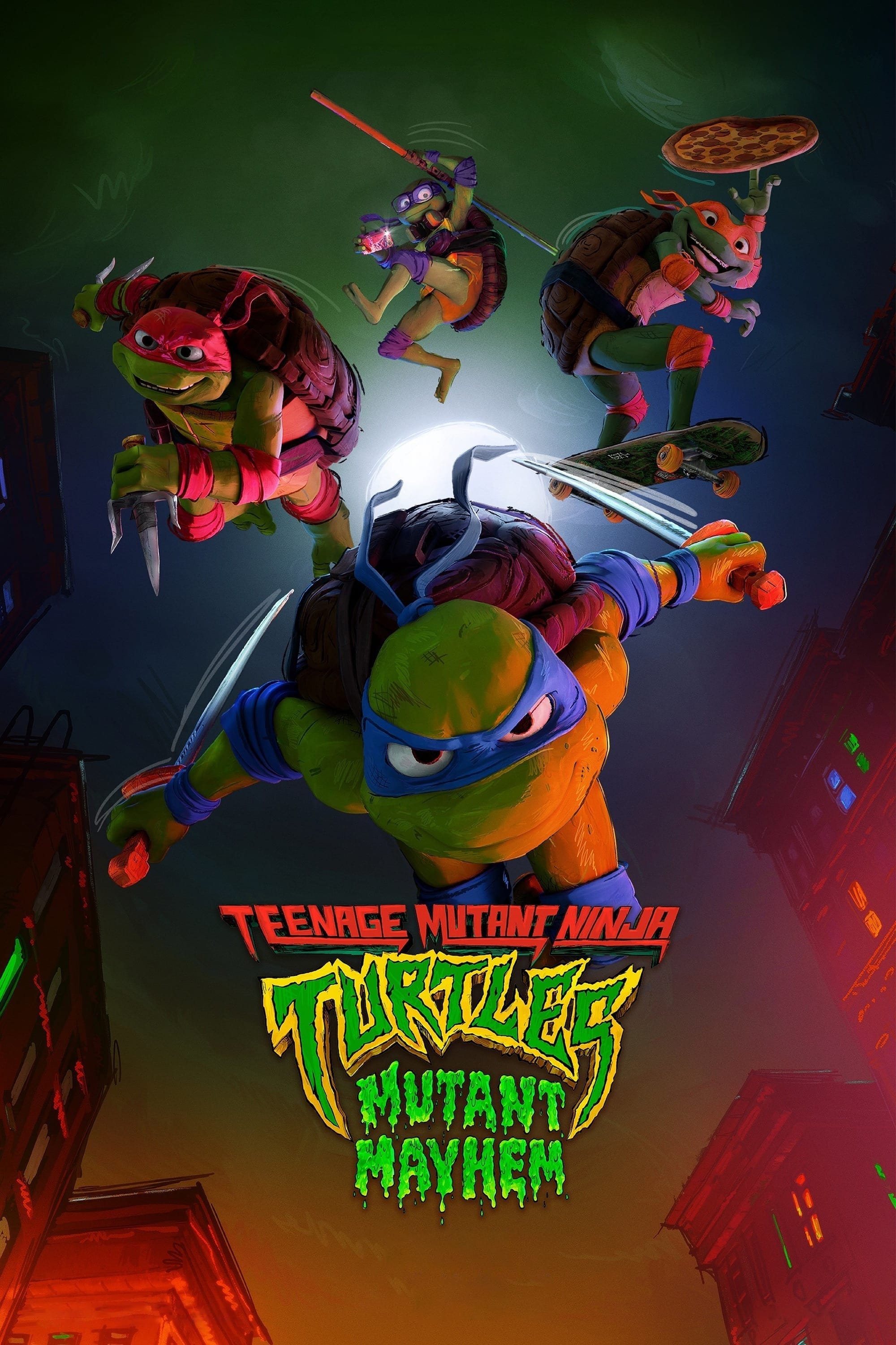 WATCH !! Teenage Mutant Ninja Turtles: Mutant Mayhem (2023) FULLMOVIE ONLINE FREE ENGLISH/Dub/SUB Animation STREAMINGS Movie Poster