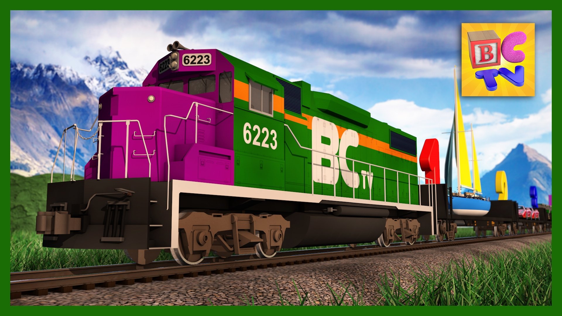 Thumbnail for Numbers Train! - Learning to Count from 1 to 100 for Kids Season 1 Episode 15