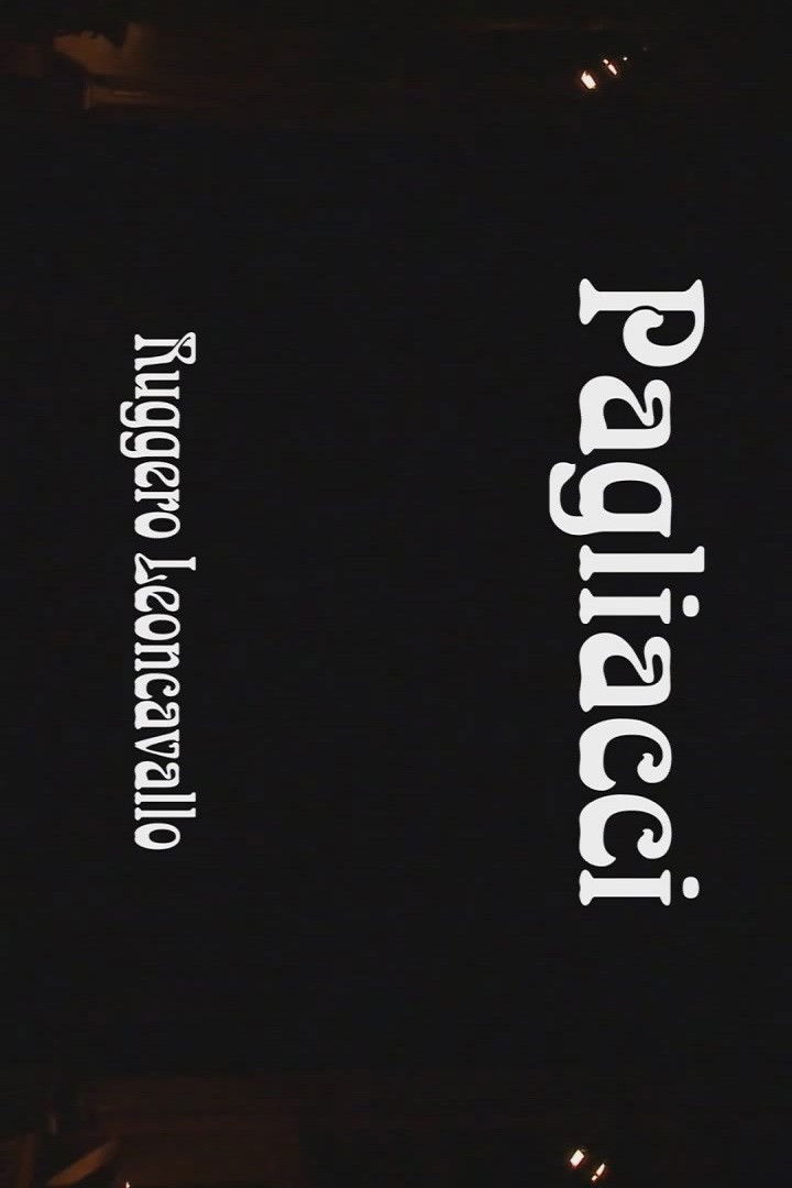 Pagliacci - The Manoel Poster