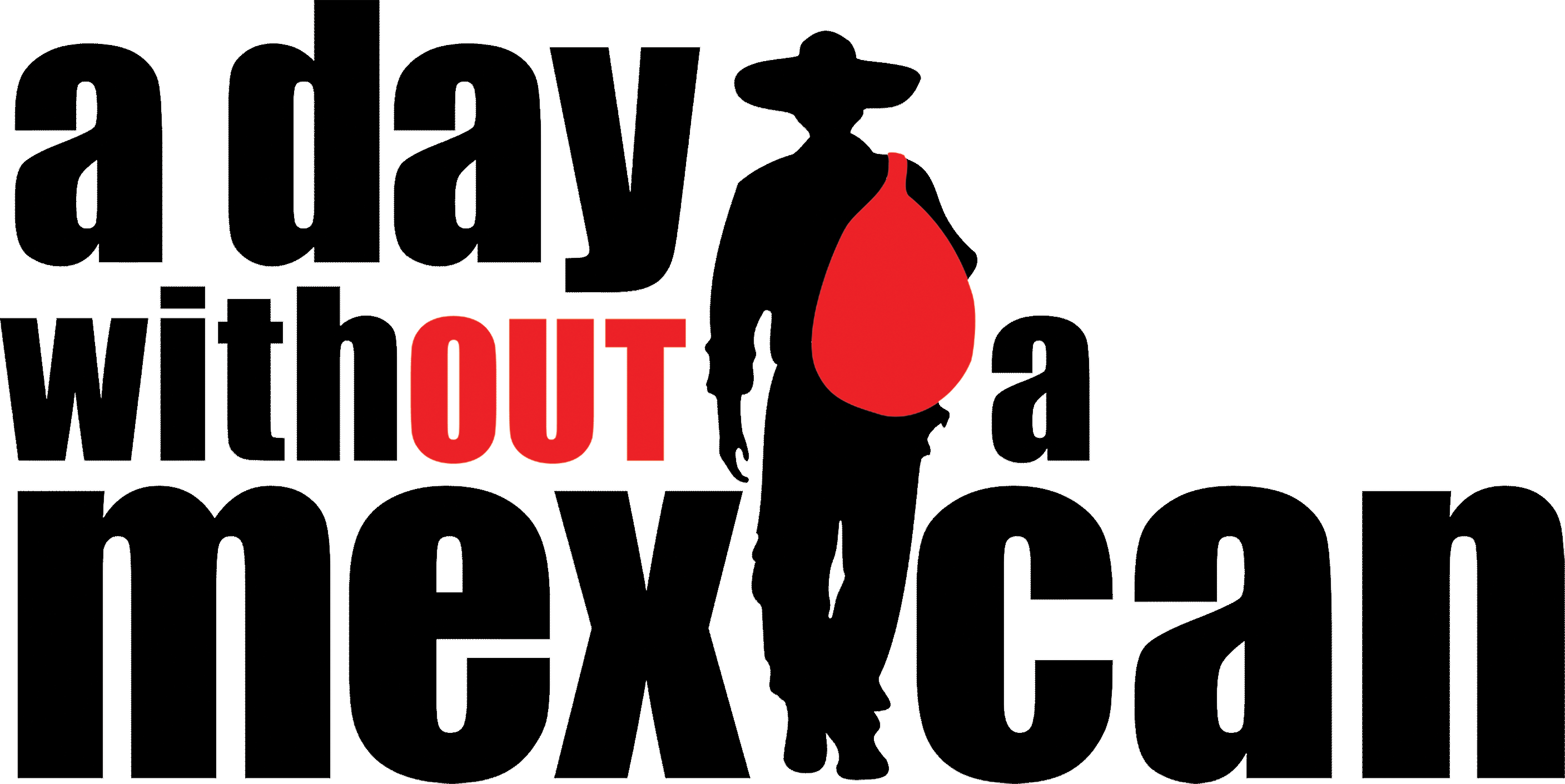 A Day Without a Mexican Logo