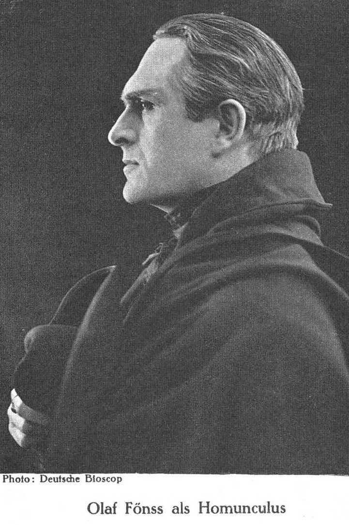 et billede af Olaf Fønss