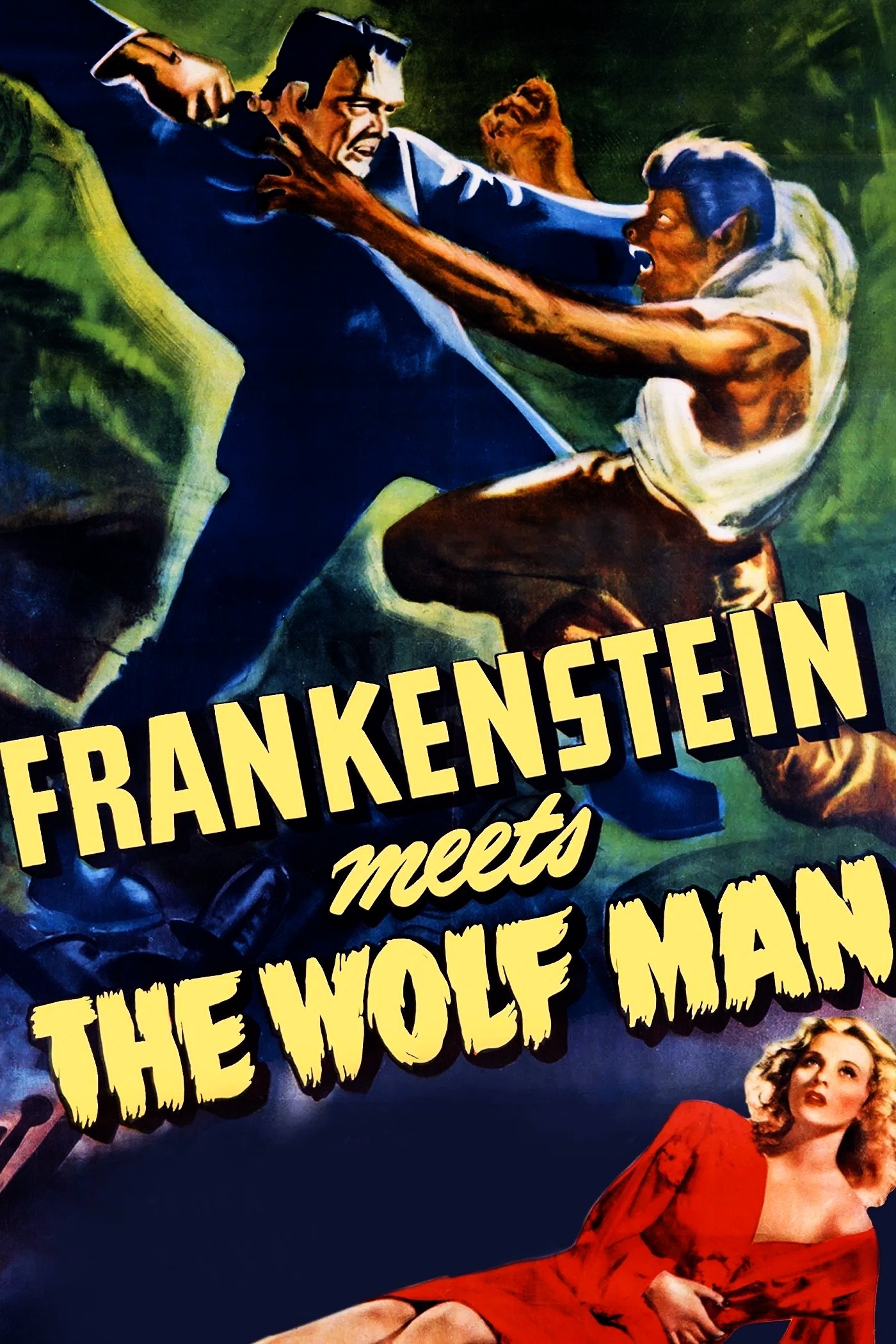 Frankenstein Meets the Wolf Man