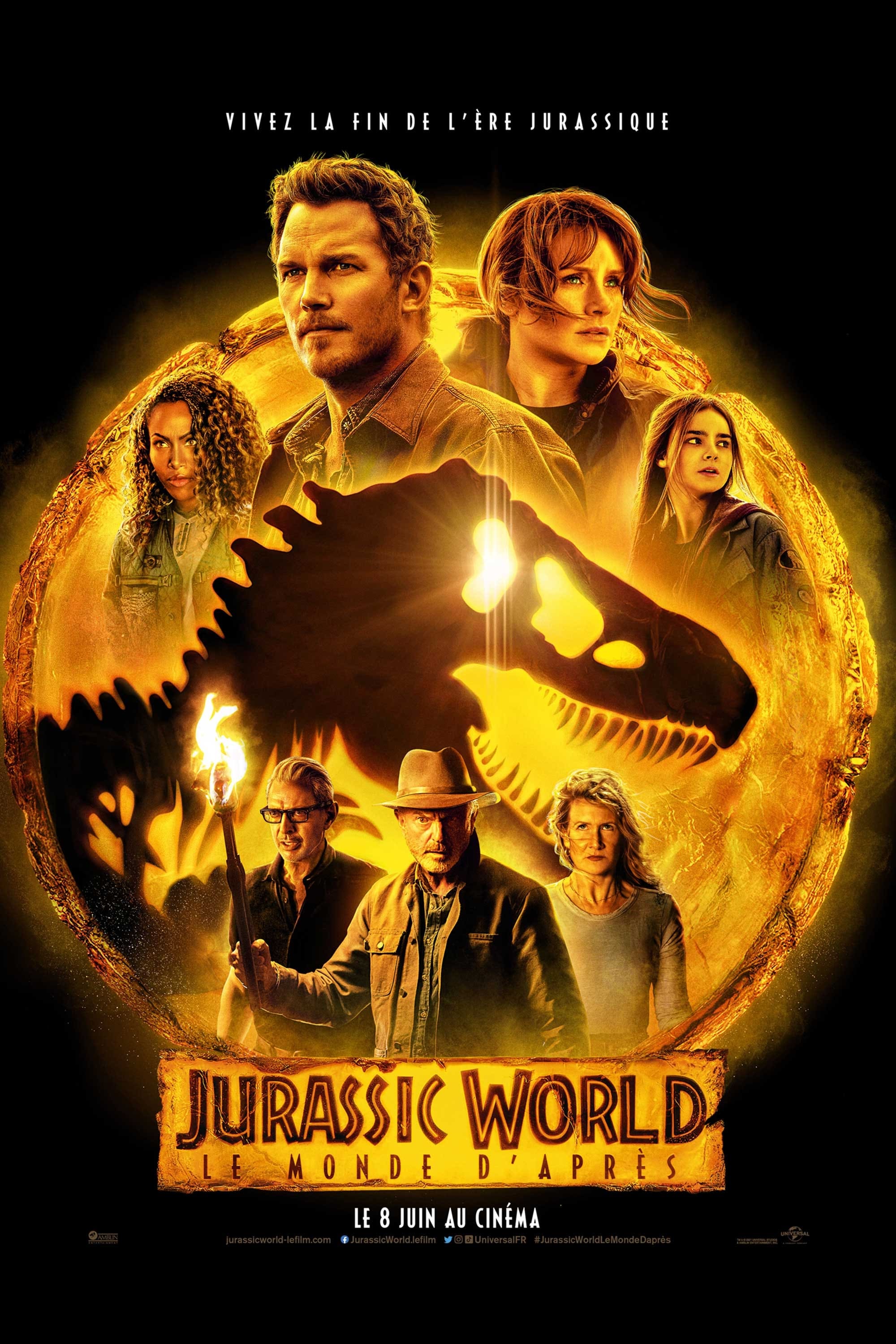Affiche du film Jurassic World : Le Monde d’après 193089