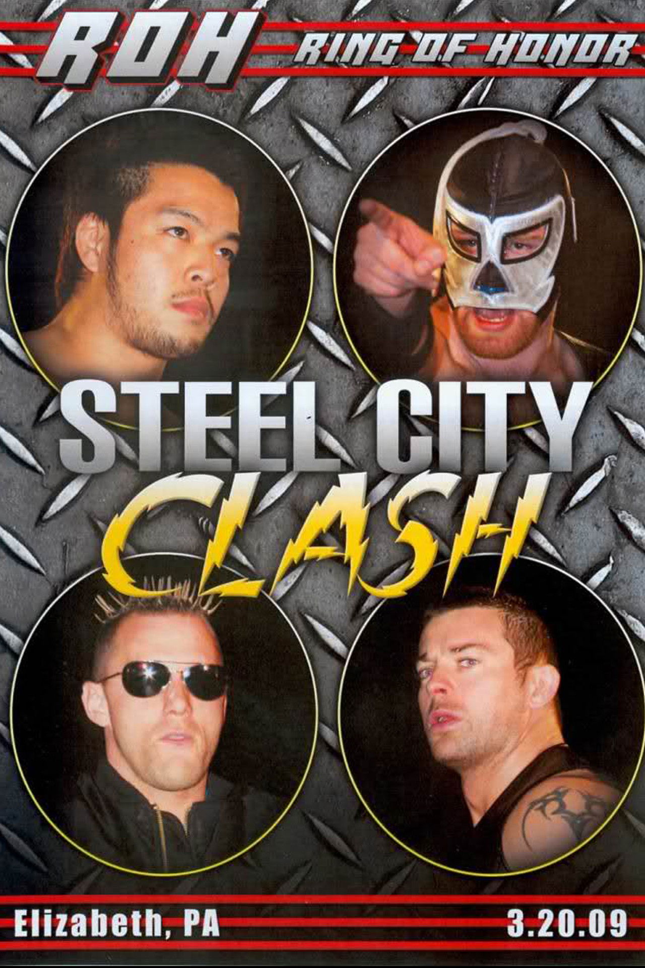 ROH Steel City Clash (2009) The Poster Database (TPDb)