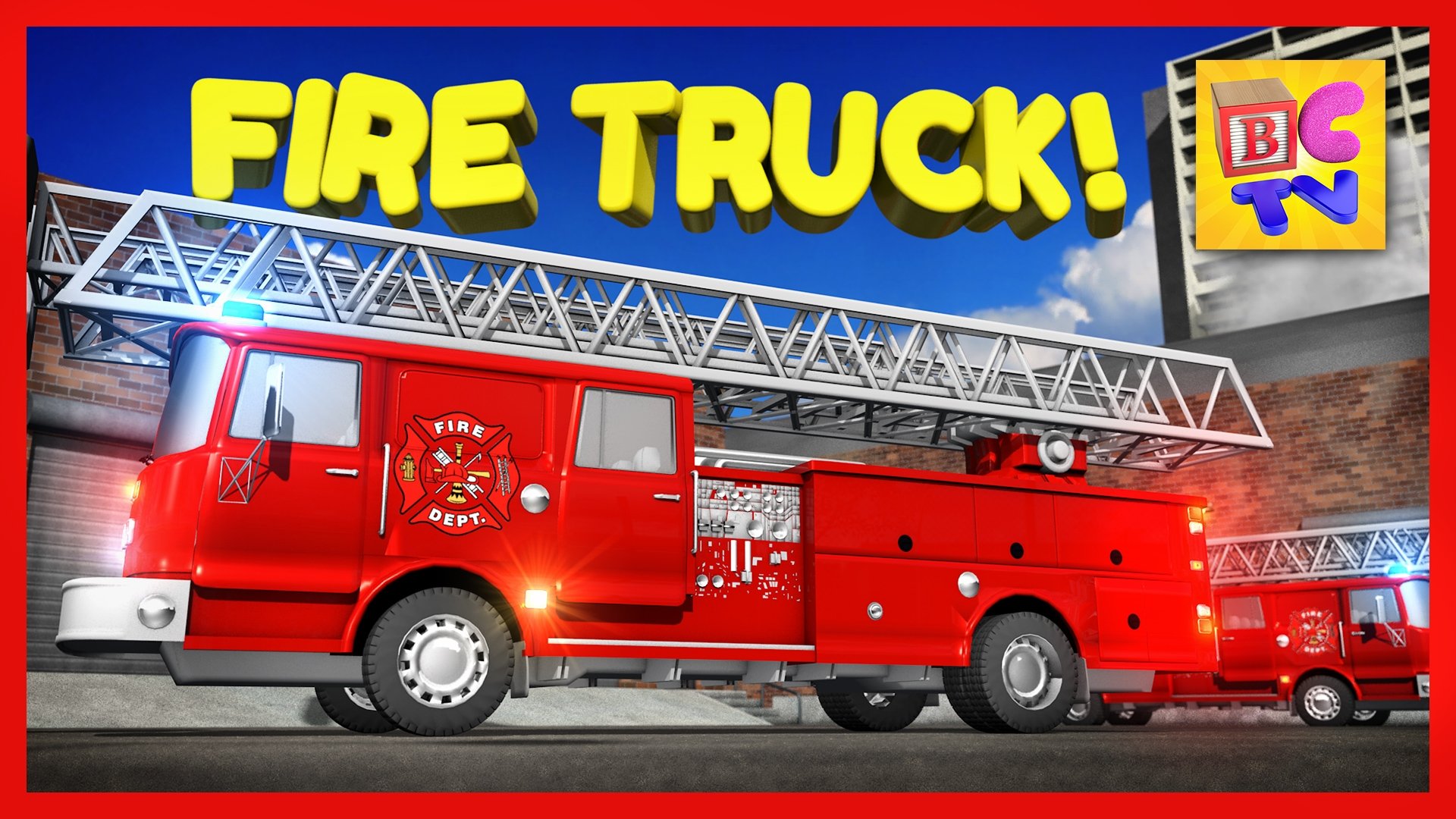Thumbnail for Learn About Fire Trucks for Children Season 1 Episode 14