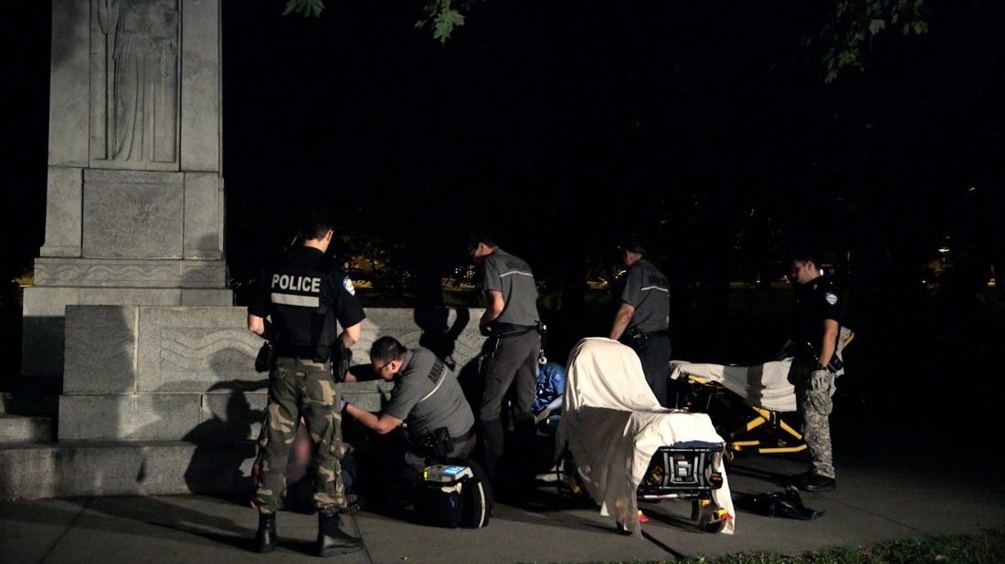 911 - Bagarre dans le parc