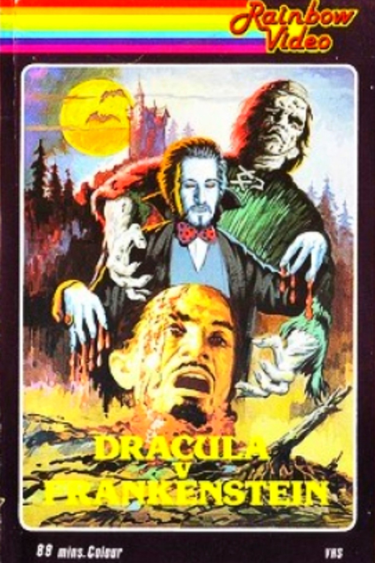 Affiche du film Dracula à la recherche de Frankenstein 175654