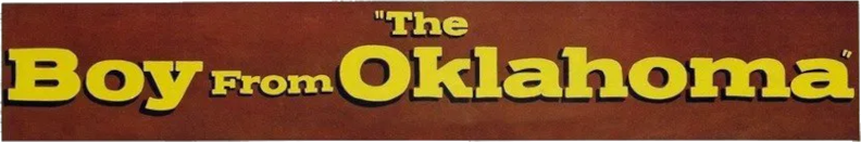 The Boy from Oklahoma Logo