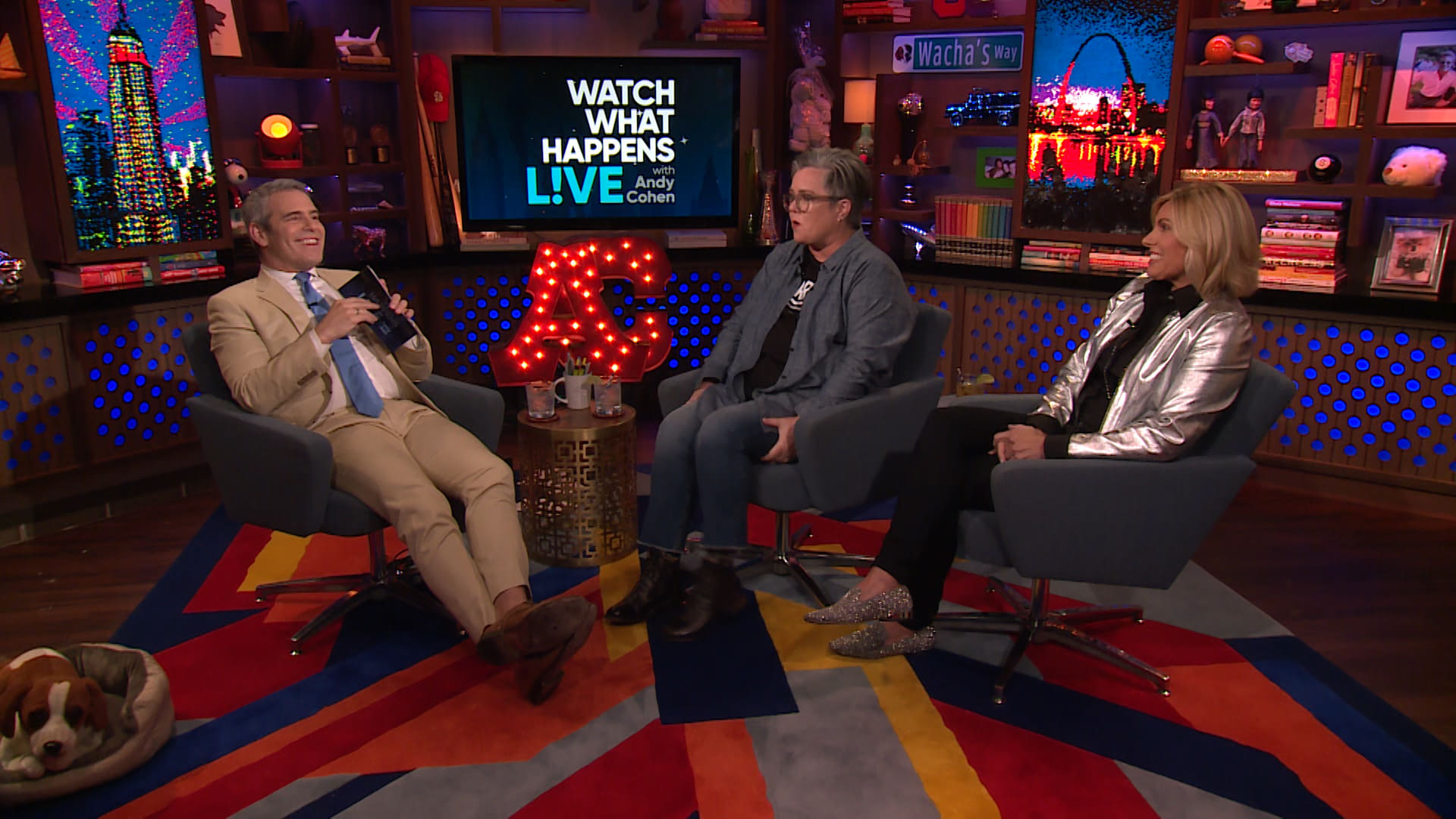 Watch What Happens Live with Andy Cohen Season 16 :Episode 100  Rosie O’donnell; Captain Sandy Yawn