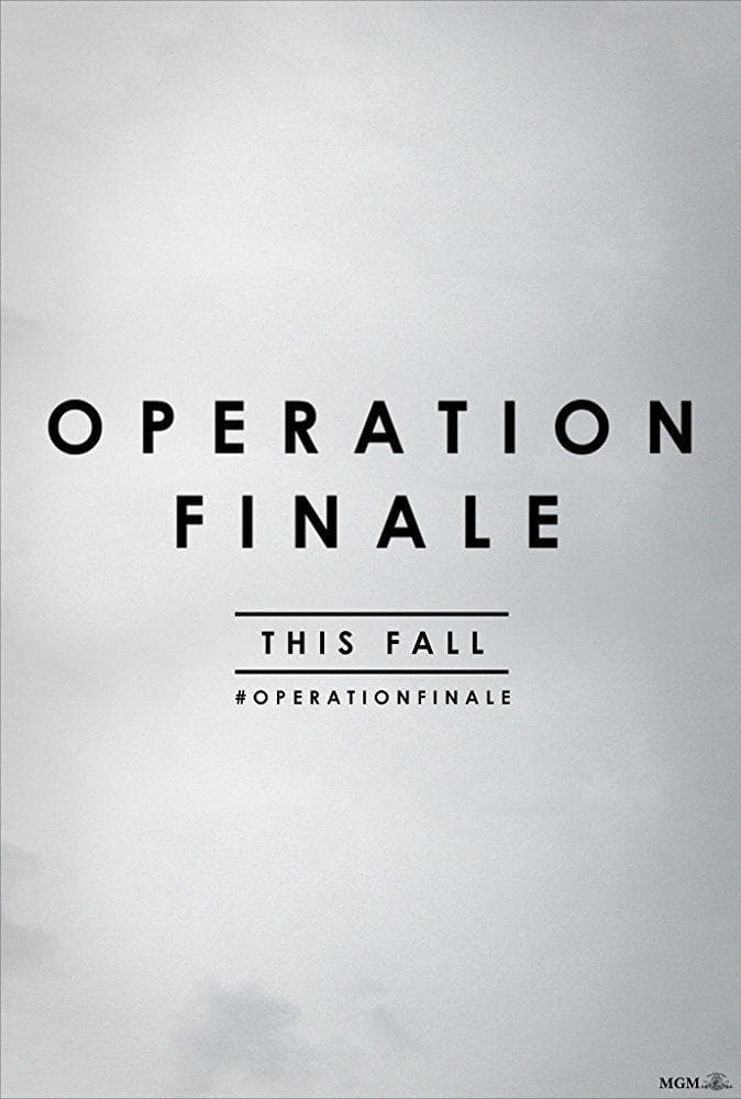 Operation Finale Movie poster