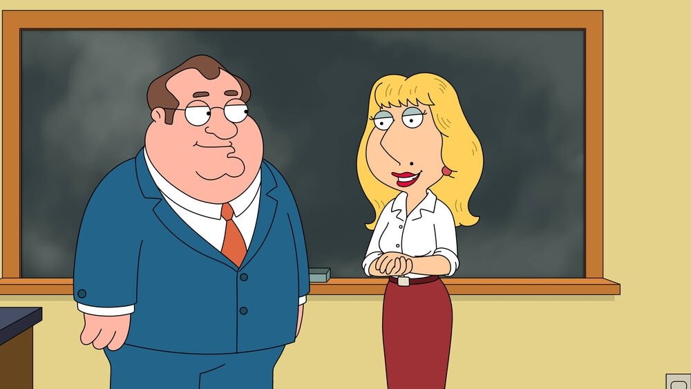 Family Guy Season 22 :Episode 11  Teacher's Heavy Pet