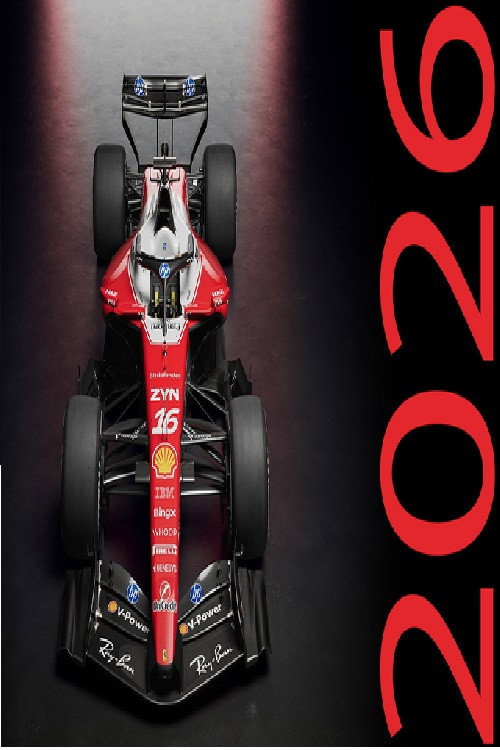 poster tv Formule 1 championnat du monde 2026