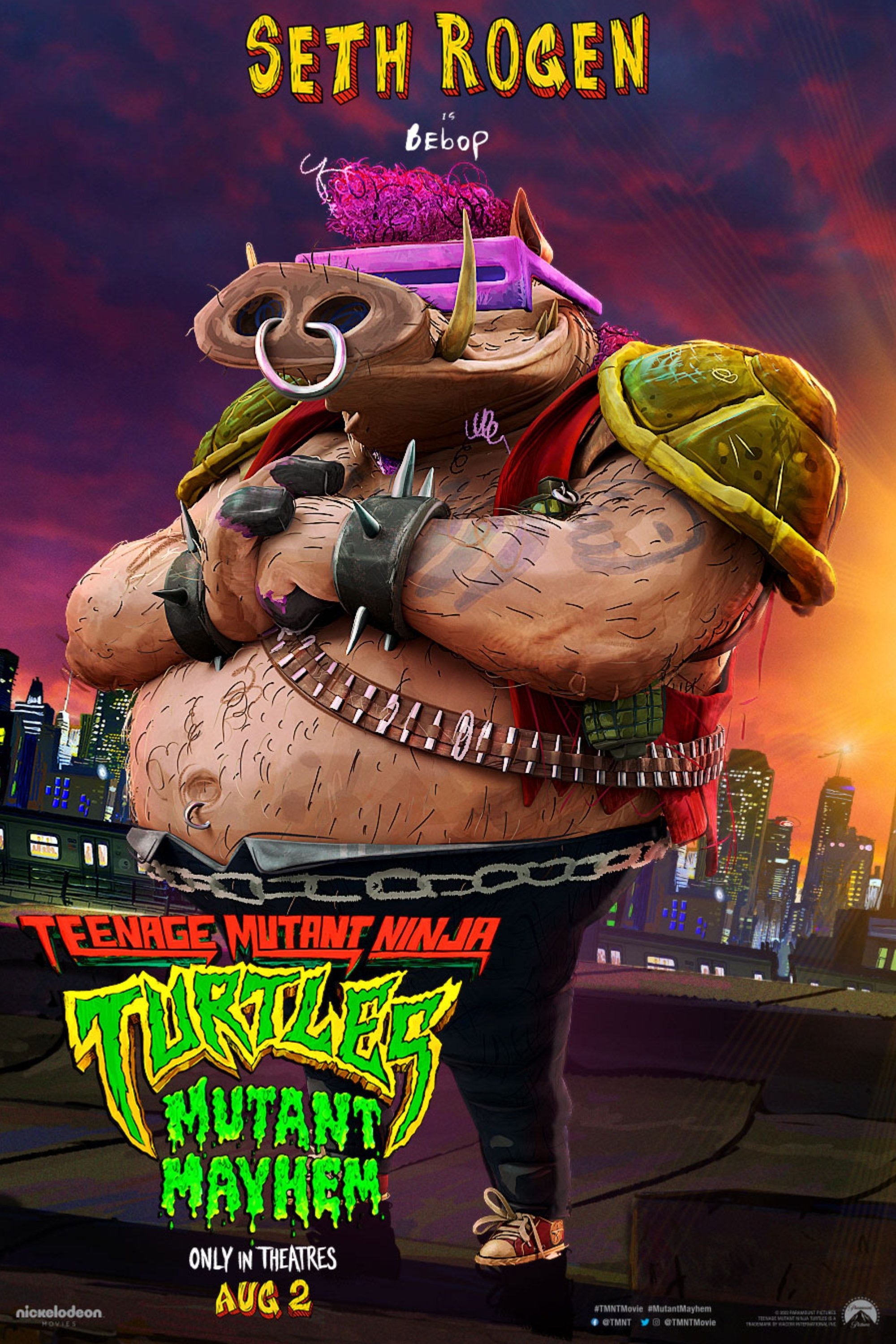 WATCH !! Teenage Mutant Ninja Turtles: Mutant Mayhem (2023) FULLMOVIE ONLINE FREE ENGLISH/Dub/SUB Animation STREAMINGS Movie Poster