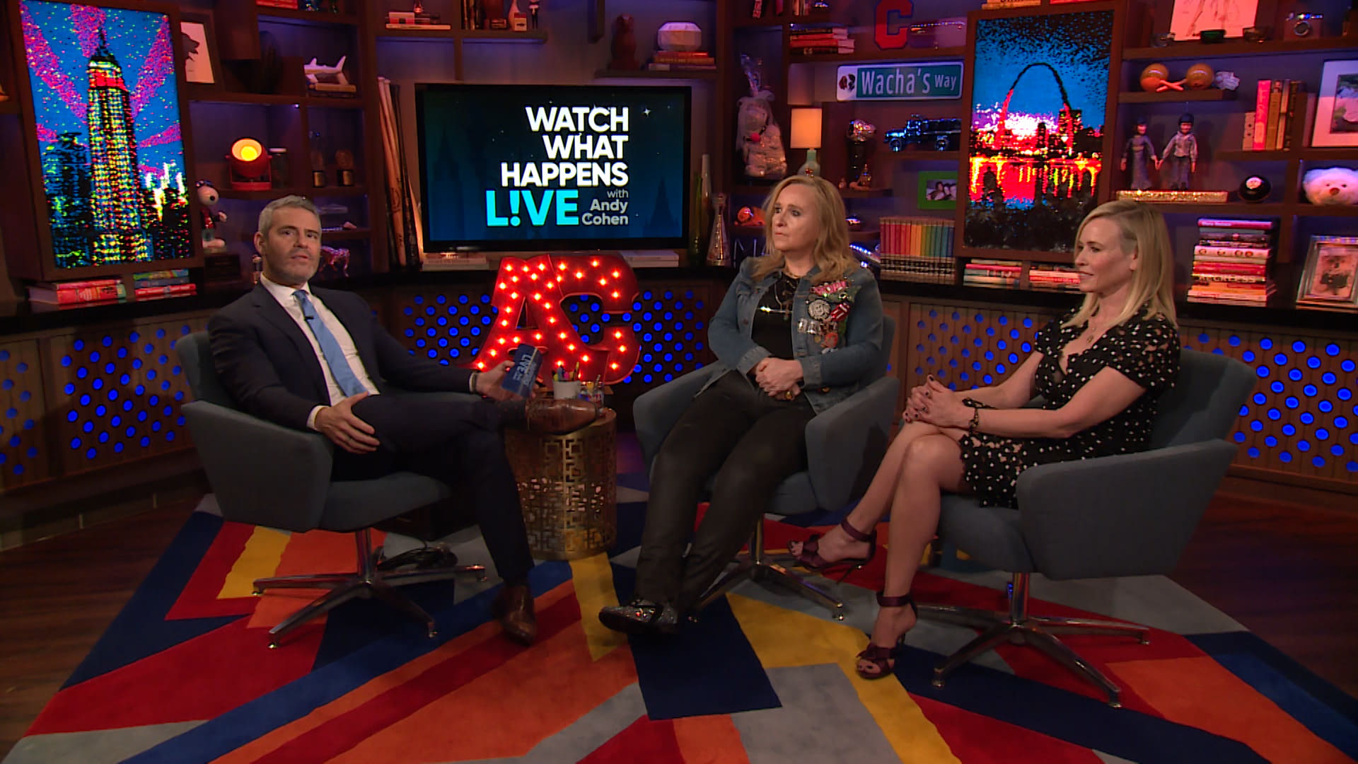 Watch What Happens Live with Andy Cohen Season 16 :Episode 58  Melissa Etheridge; Chelsea Handler