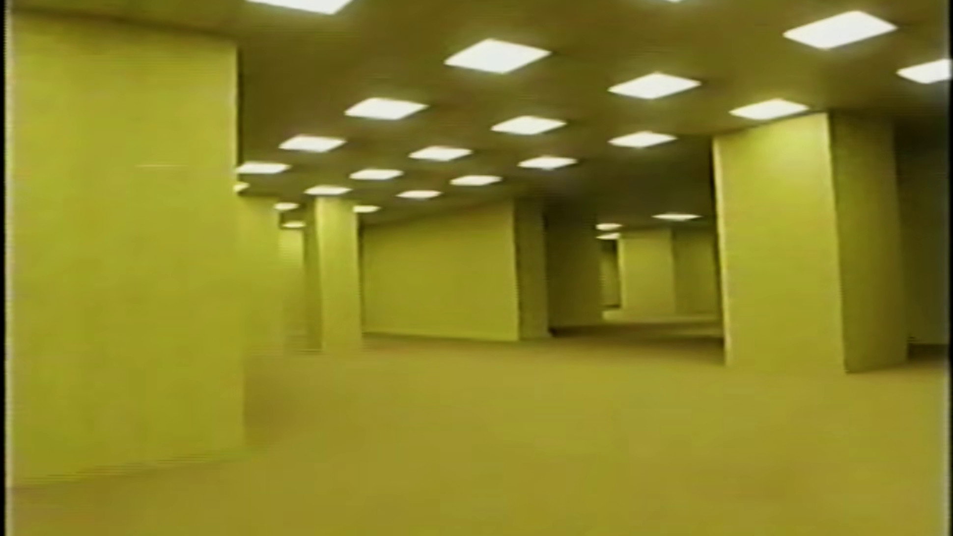 The Backrooms (Found Footage) backdrop