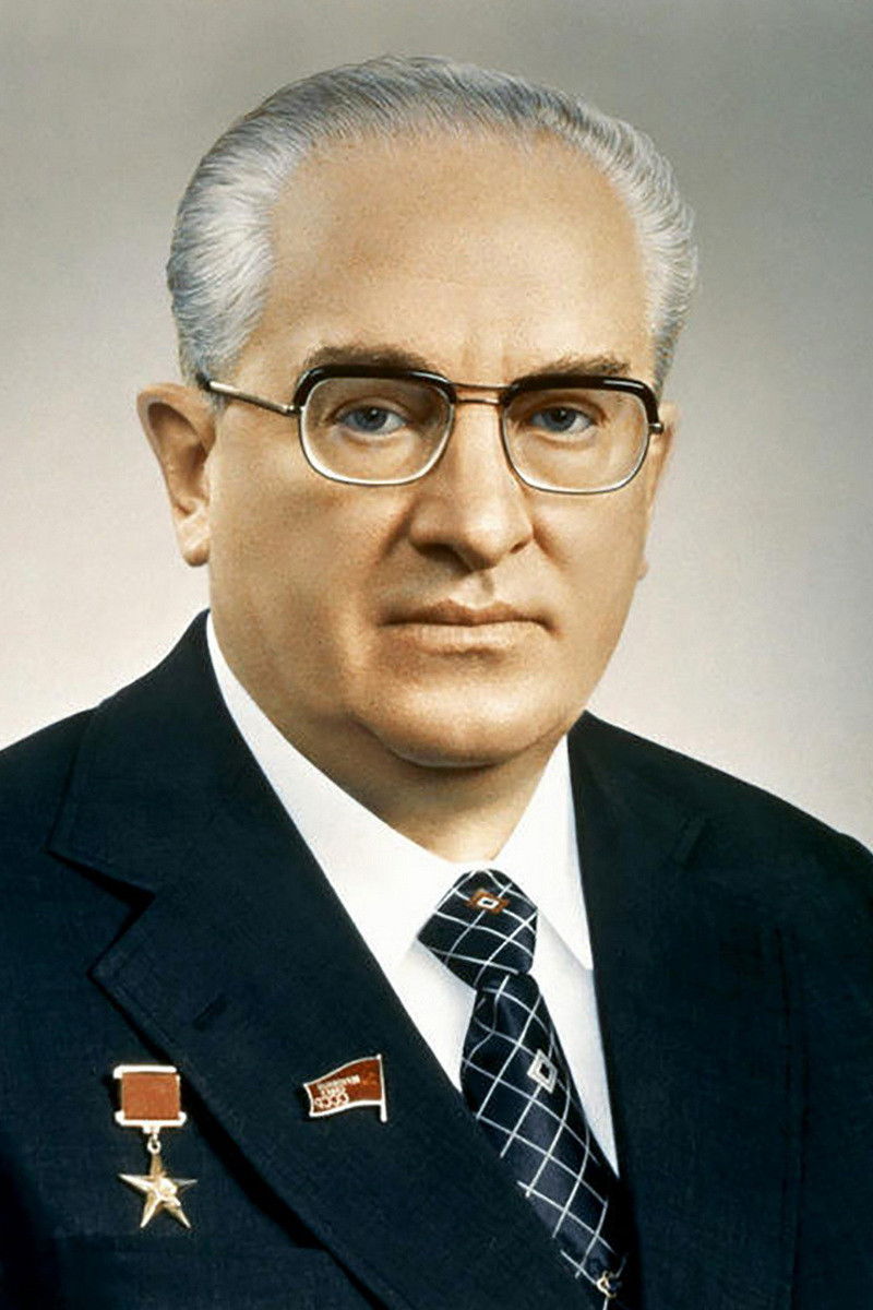 et billede af Yuri Andropov