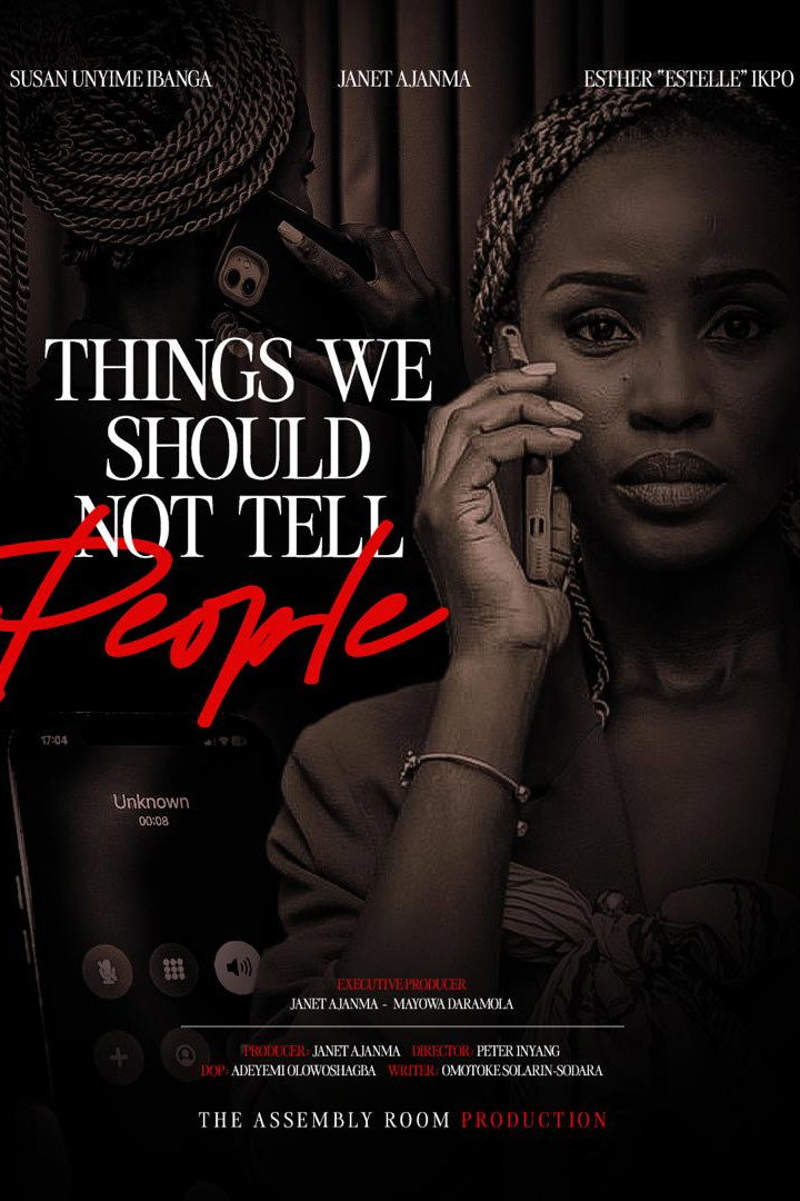 Things We Should Not Tell People