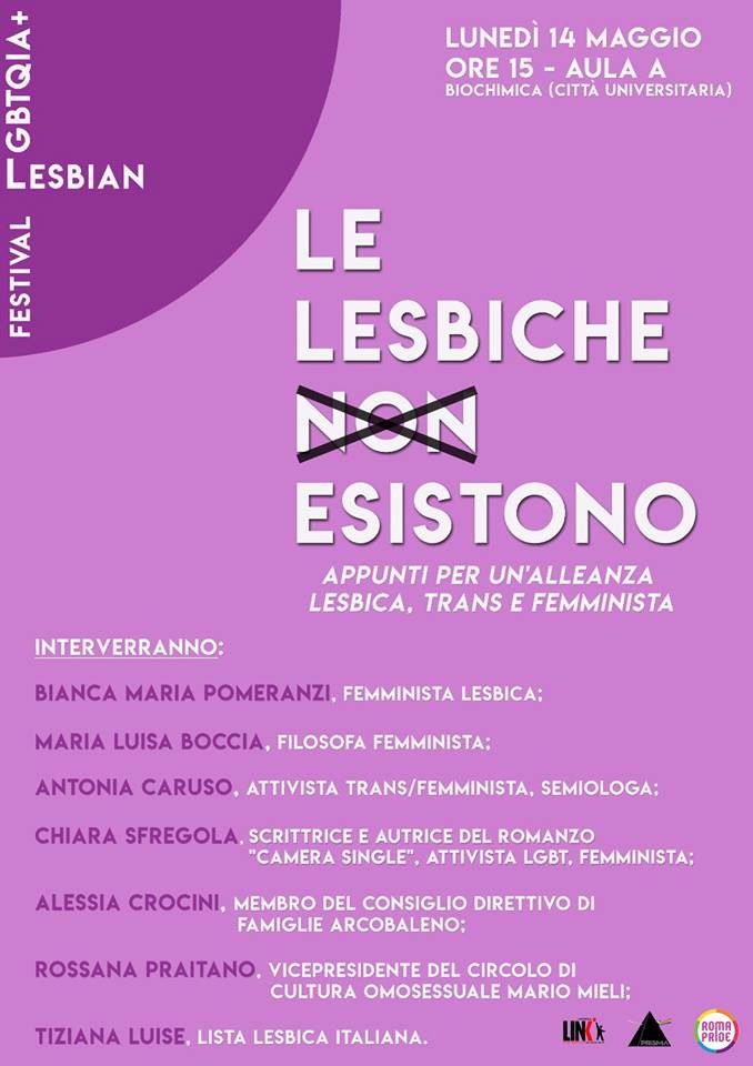 Lesbians Do Not Exist Poster