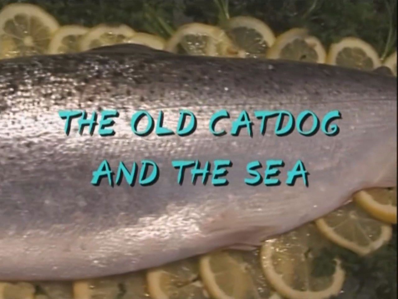 The Old CatDog and the Sea