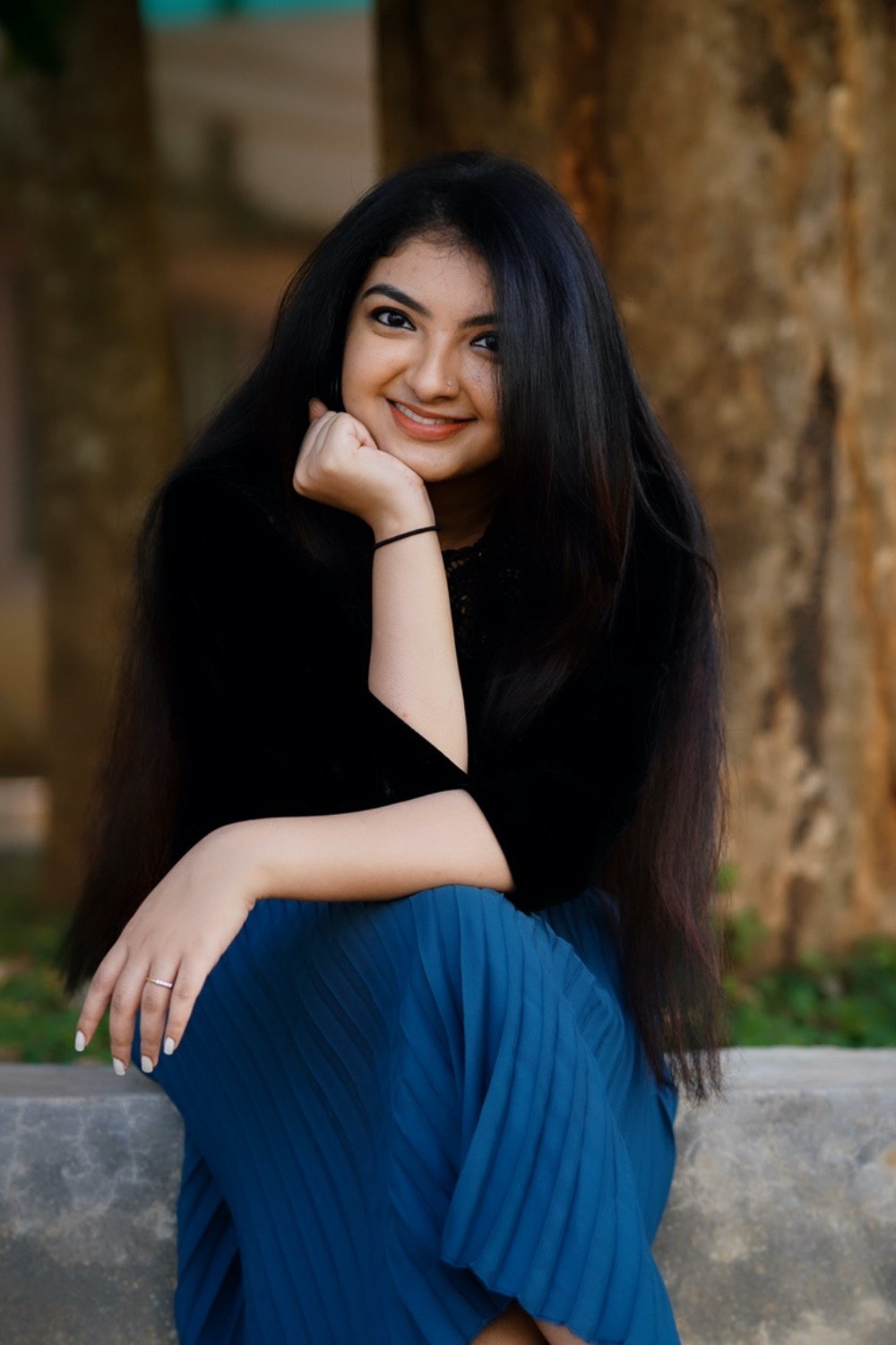 et billede af Malavika Nair