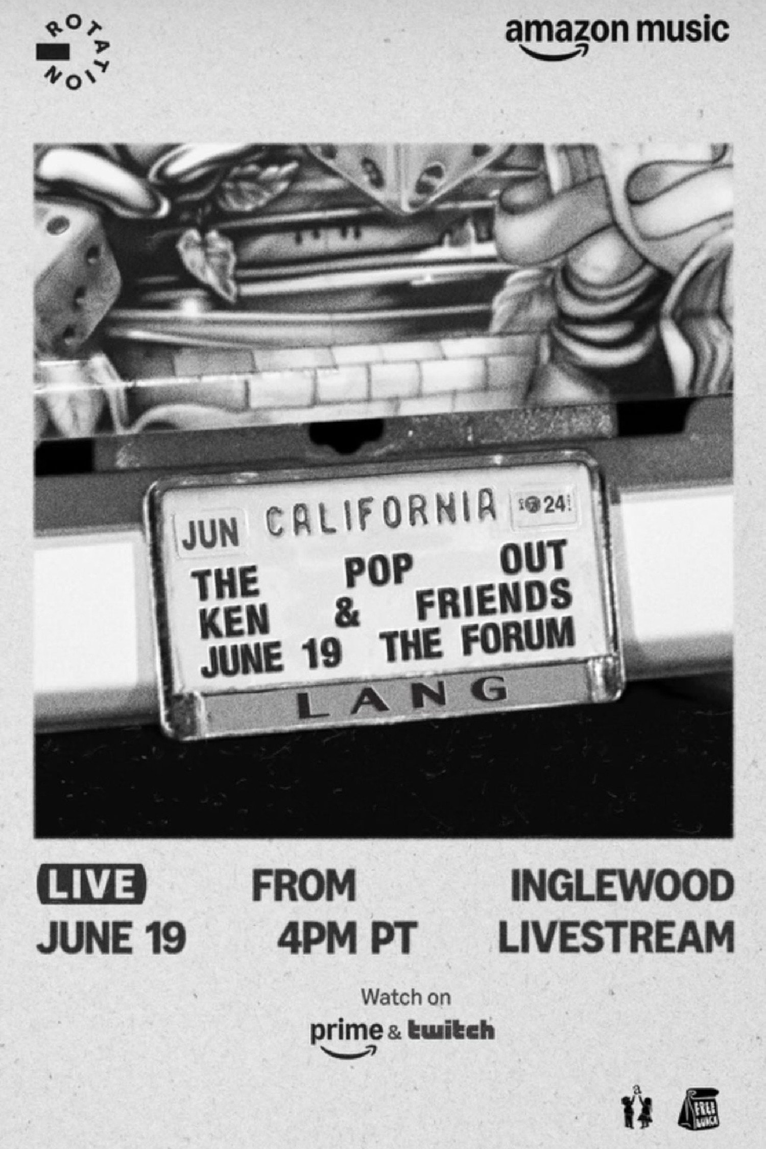 Kendrick Lamar’s The Pop Out — Ken & Friends (2024) | The Poster ...