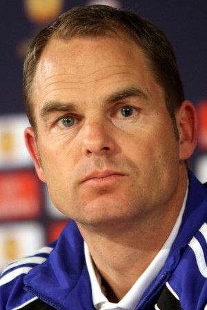 et billede af Frank de Boer