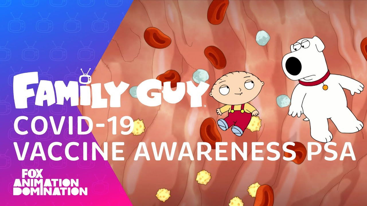 Family Guy COVID-19 Vaccine Awareness PSA