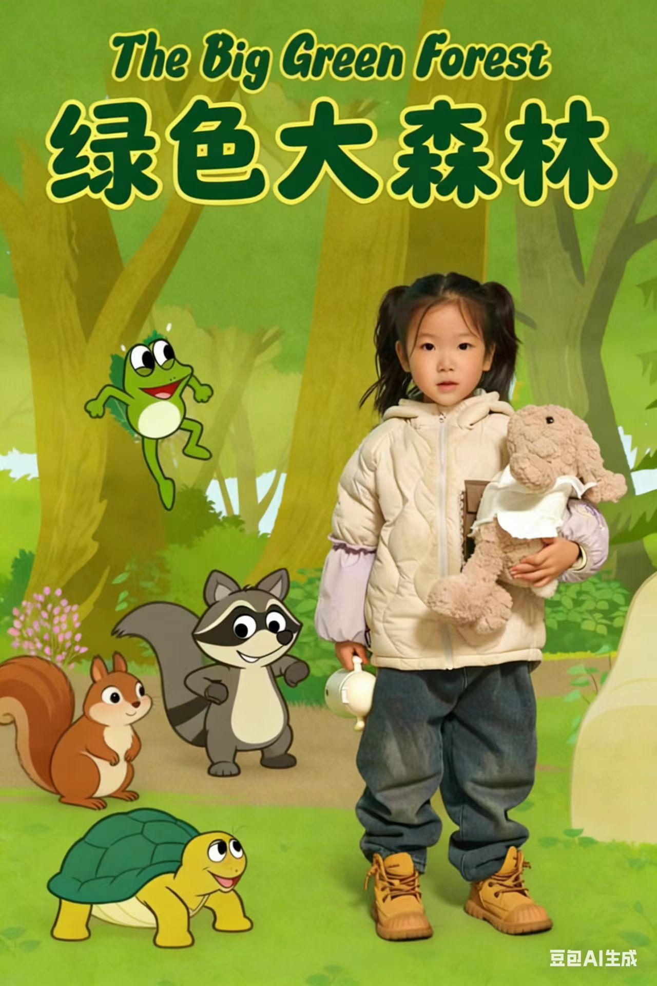 poster tv The Big Green Forest