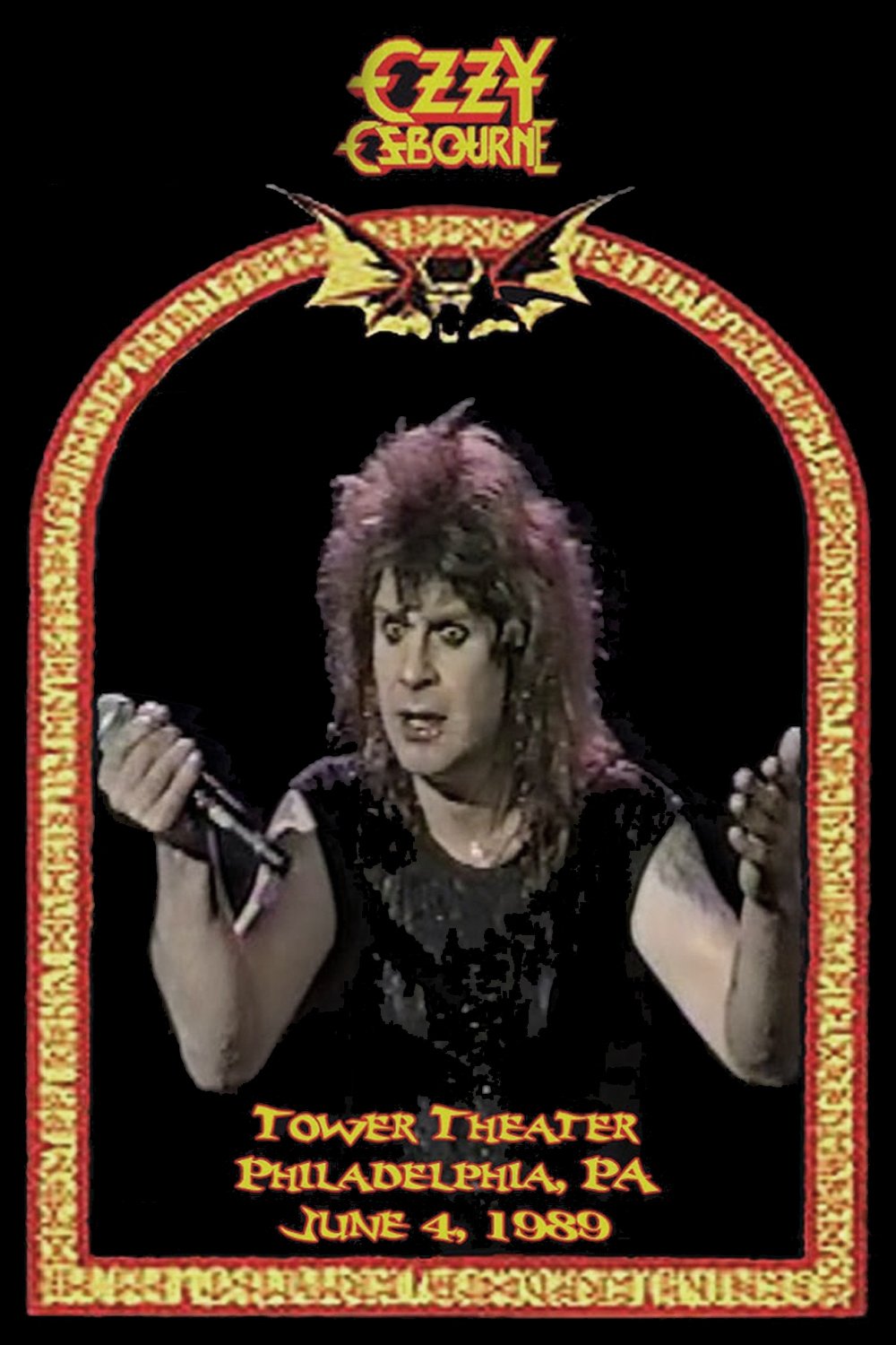 Ozzy Osbourne: (1989) Philadelphia, PA Ozzy Osbourne: (1989) Philadelphia, PA