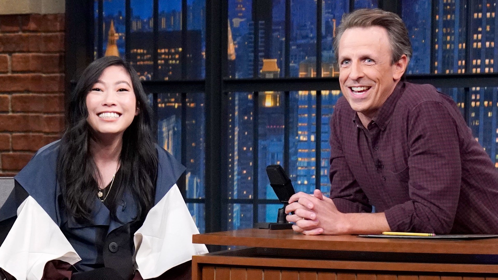 Late Night with Seth Meyers Season 11 :Episode 25  Awkwafina, Micaela Diamond, Teddy Swims