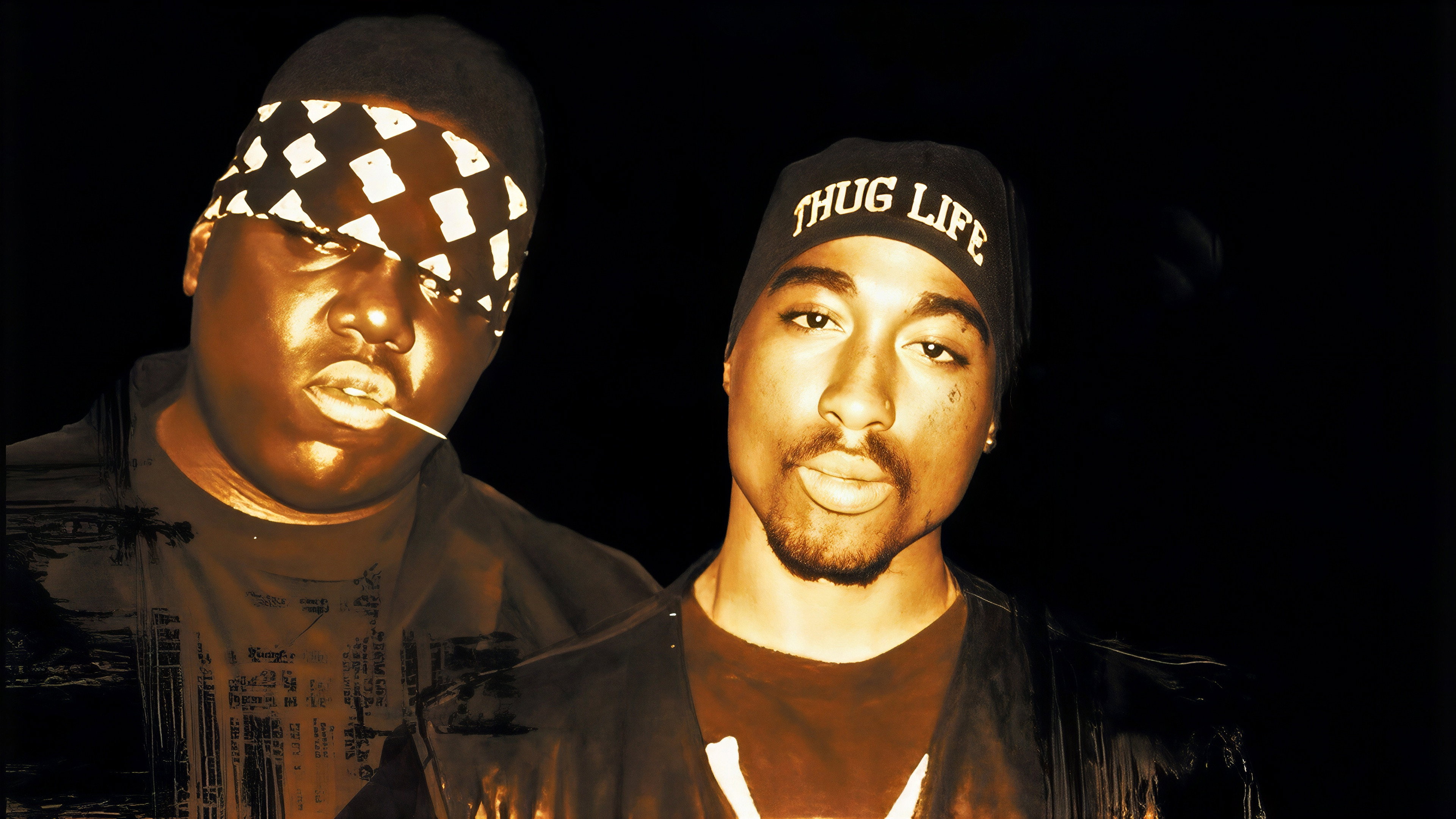 Backdrop for Biggie & Tupac