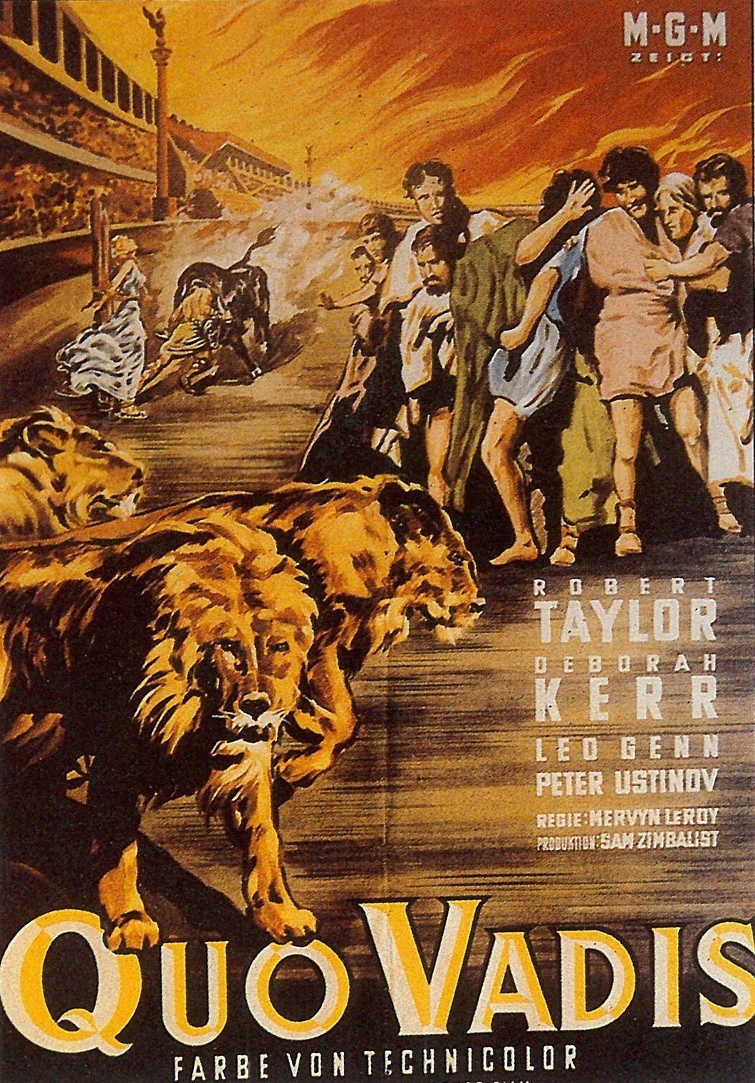 Postacie Historyczne I Fikcyjne W Quo Vadis Quo Vadis (1951) - Posters — The Movie Database (TMDb)