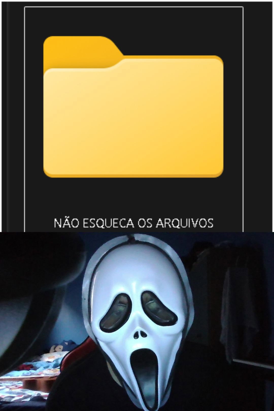 NÃO ESQUECA DOS ARQUIVOS