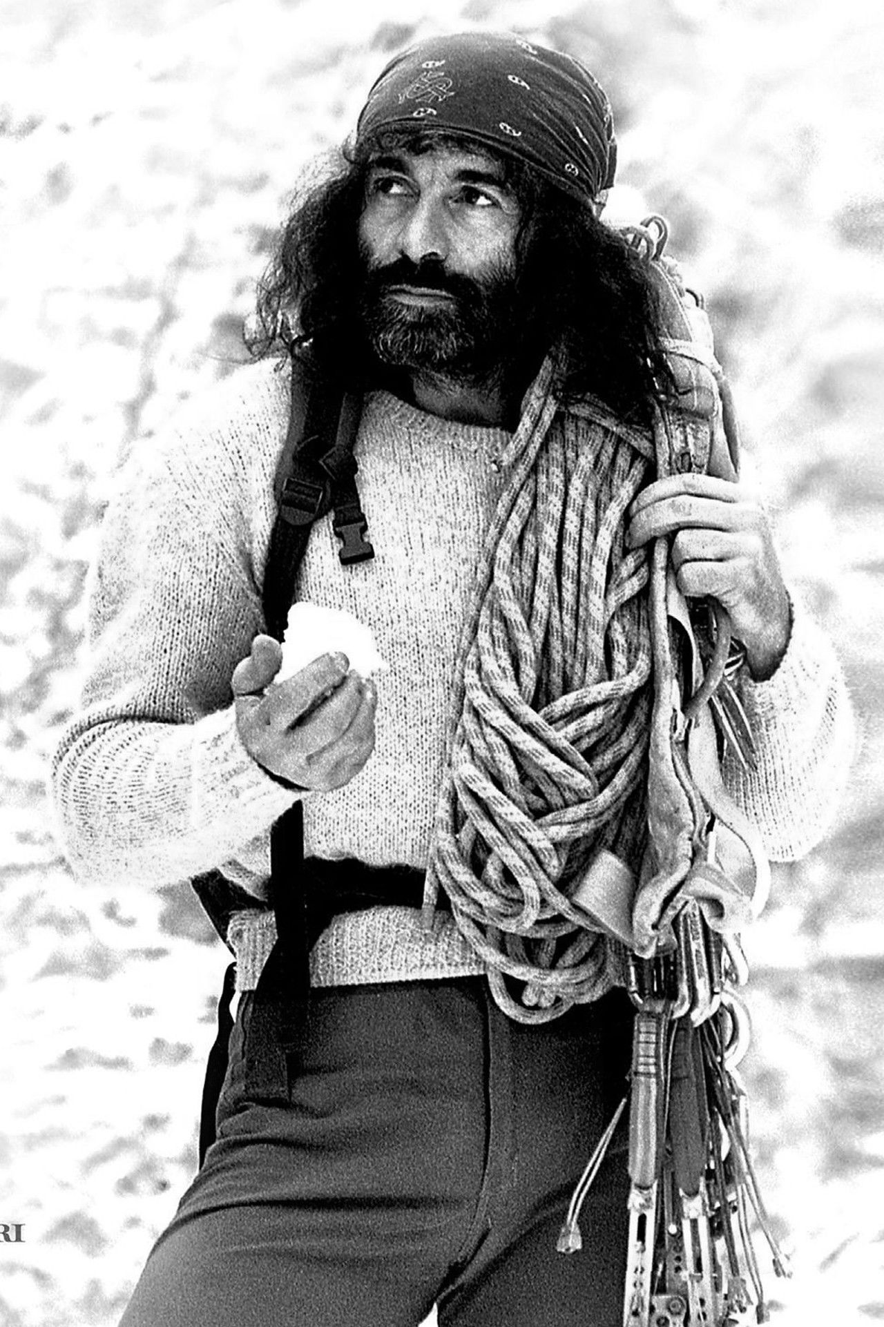 et billede af Mauro Corona