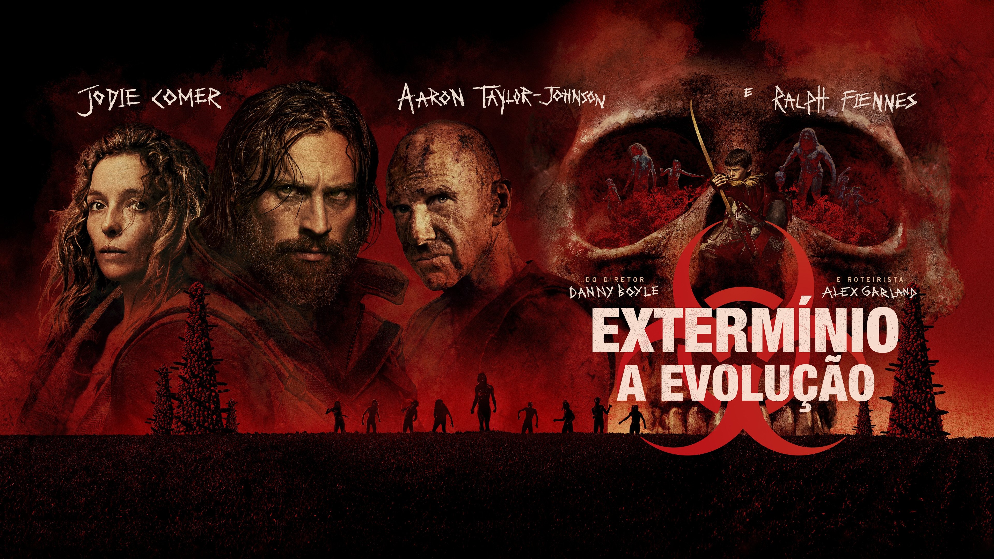 Caption: a movie poster for the extermino a evolicao