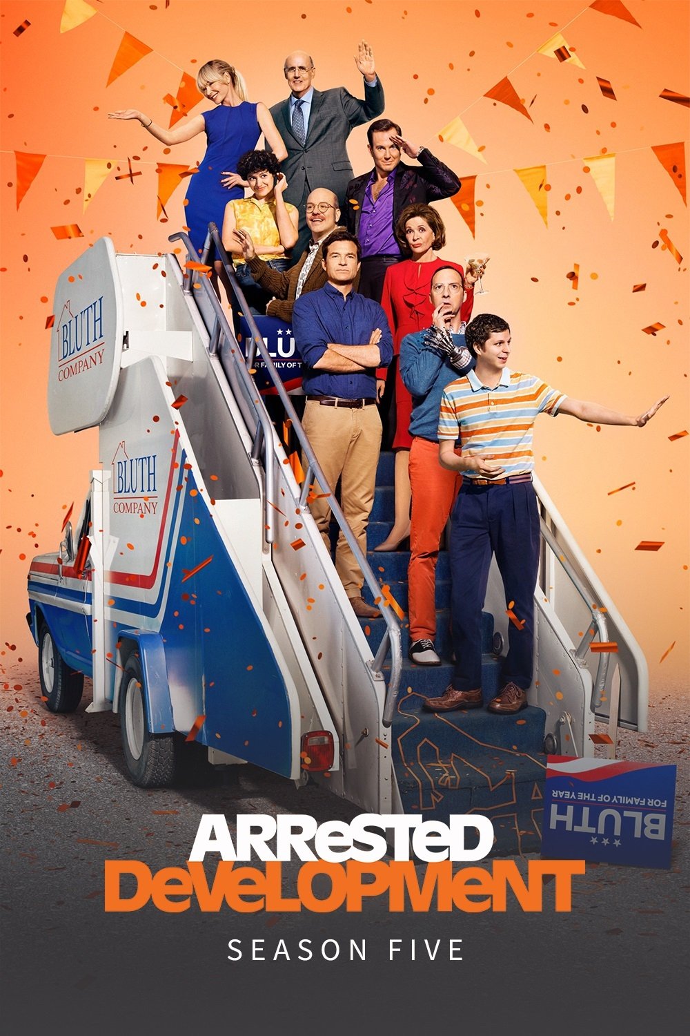 Arrested Development Poster ポスター Arrested Development Full Throwback Cast Tribute