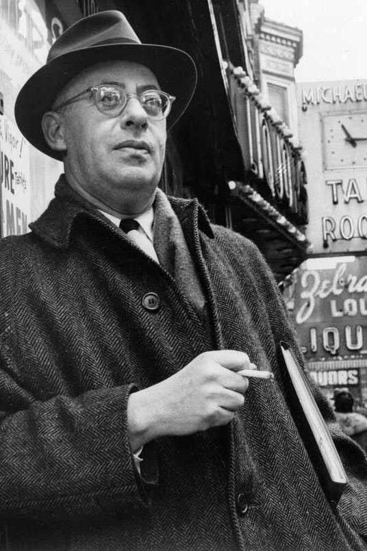 et billede af Saul Alinsky