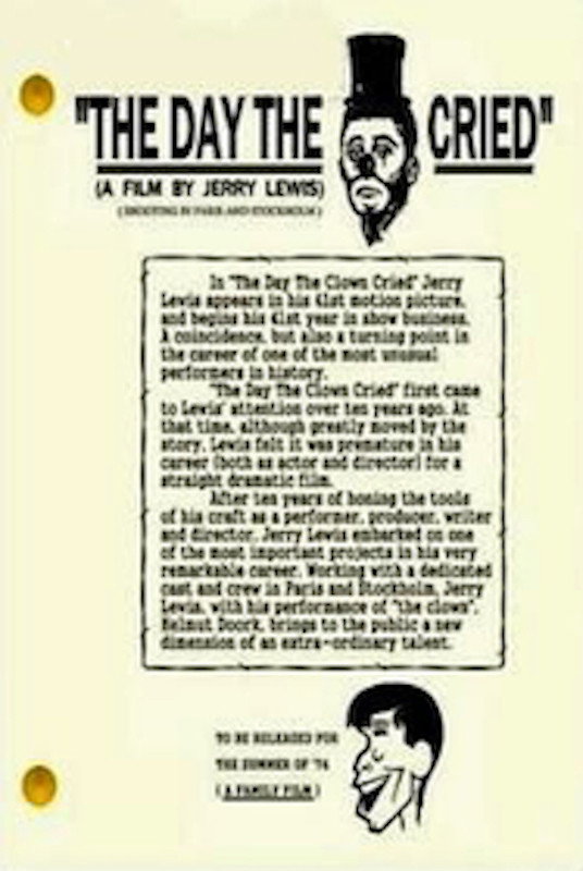 The day the clown cried 1972 posters the movie database tmdb 