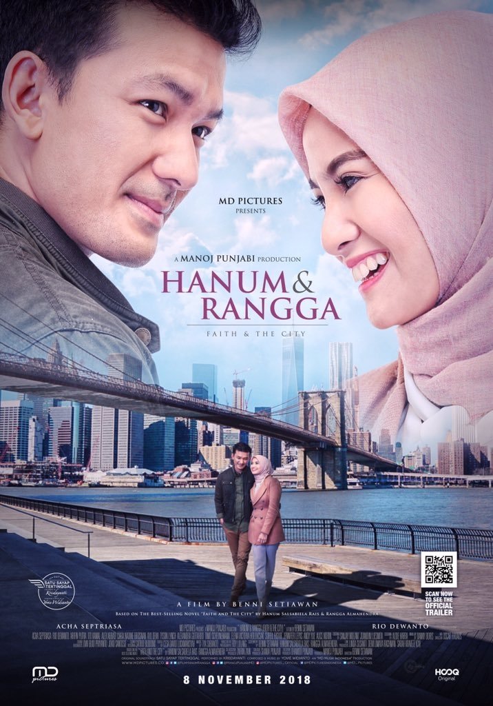 Hanum & Rangga: Faith & The City (2018)