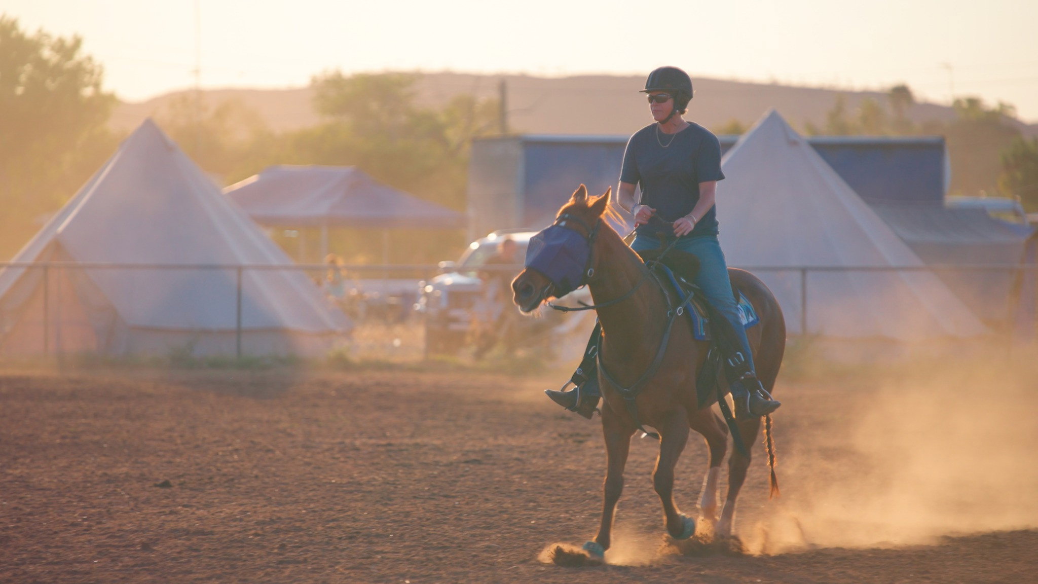 Whip, Rev and Barrel Backdrop Blur