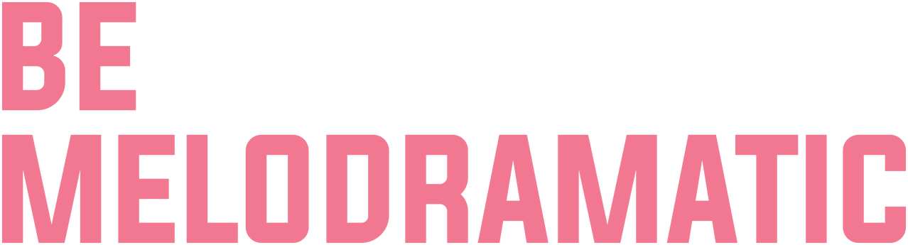 Be Melodramatic Logo