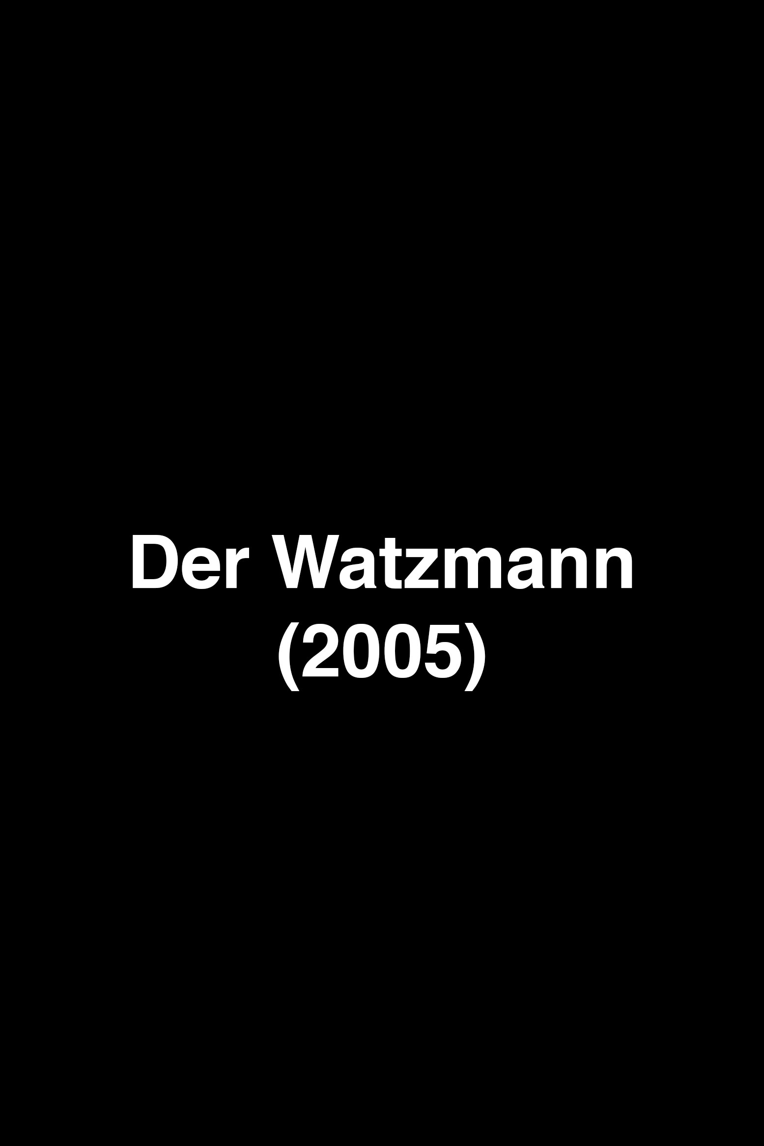 Der Watzmann Poster